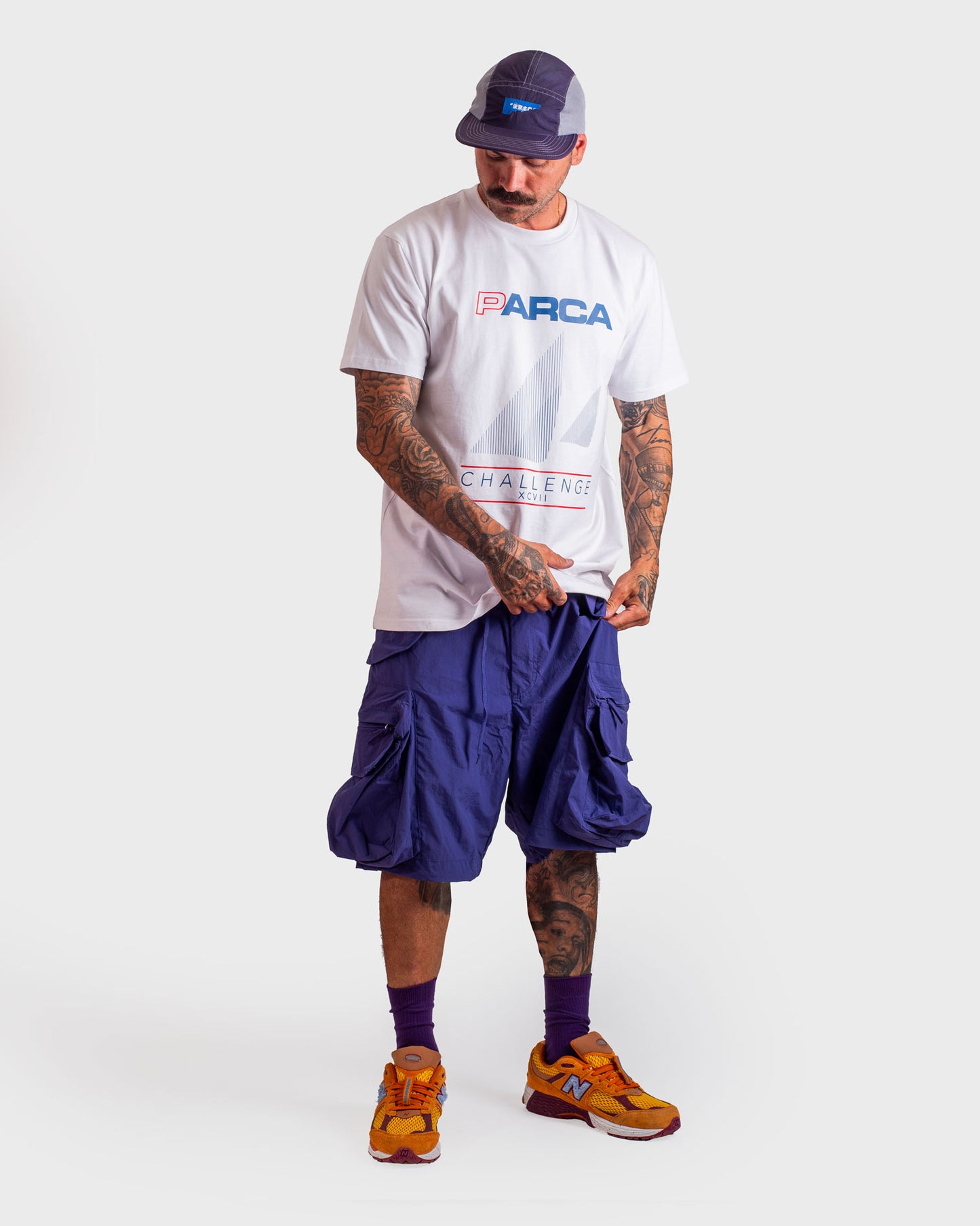 Hakobu - Quick-dry Cargo Short - Grape