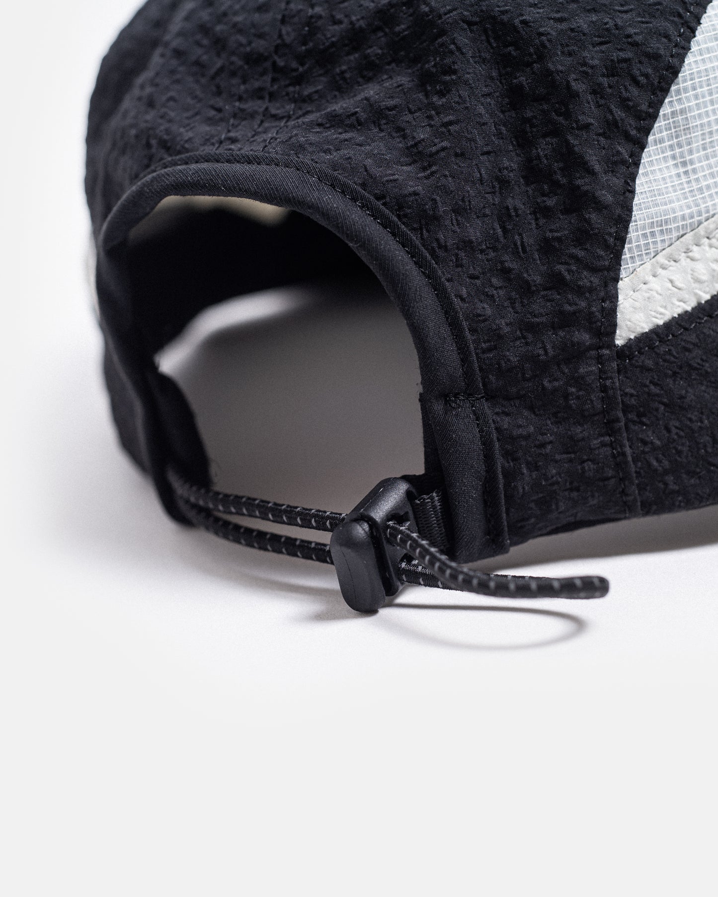 Scanner Panelled Cap - Black / Moon Grey