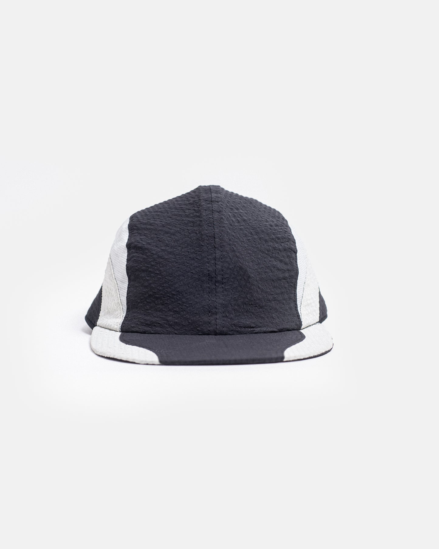 Scanner Panelled Cap - Black / Moon Grey