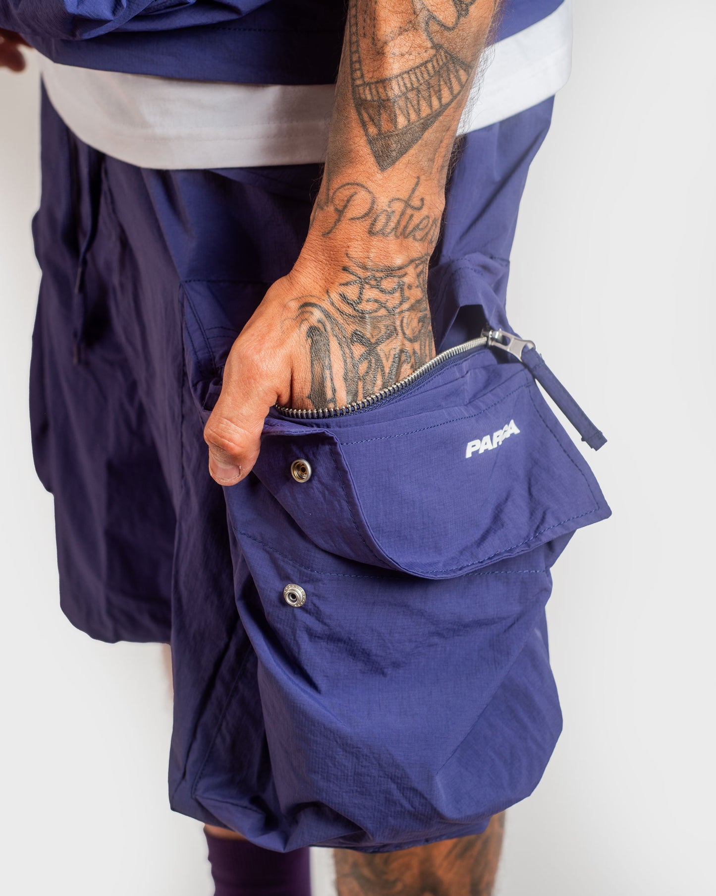 Hakobu - Quick-dry Cargo Short - Grape