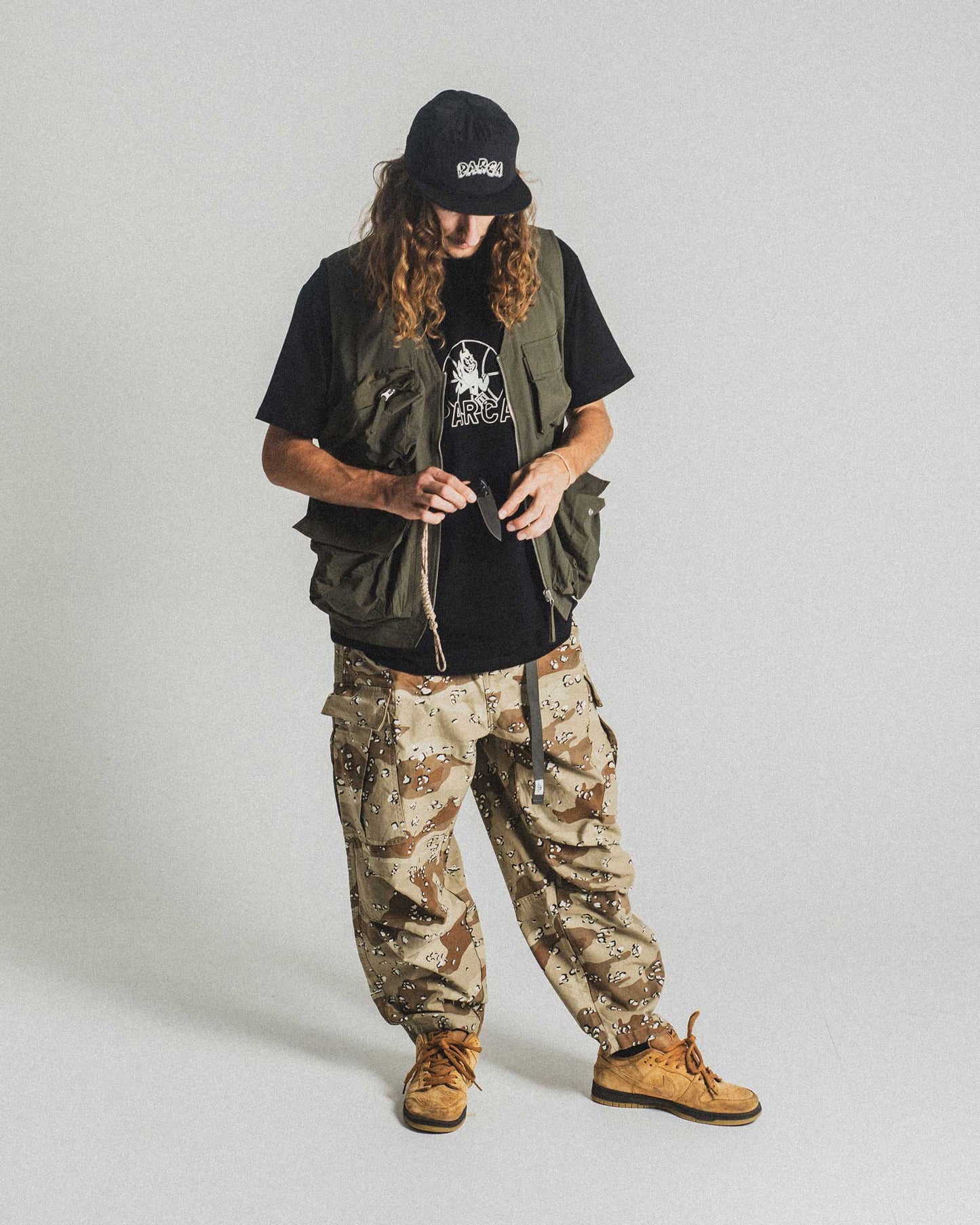 Hiro - Camo Cargo Pant