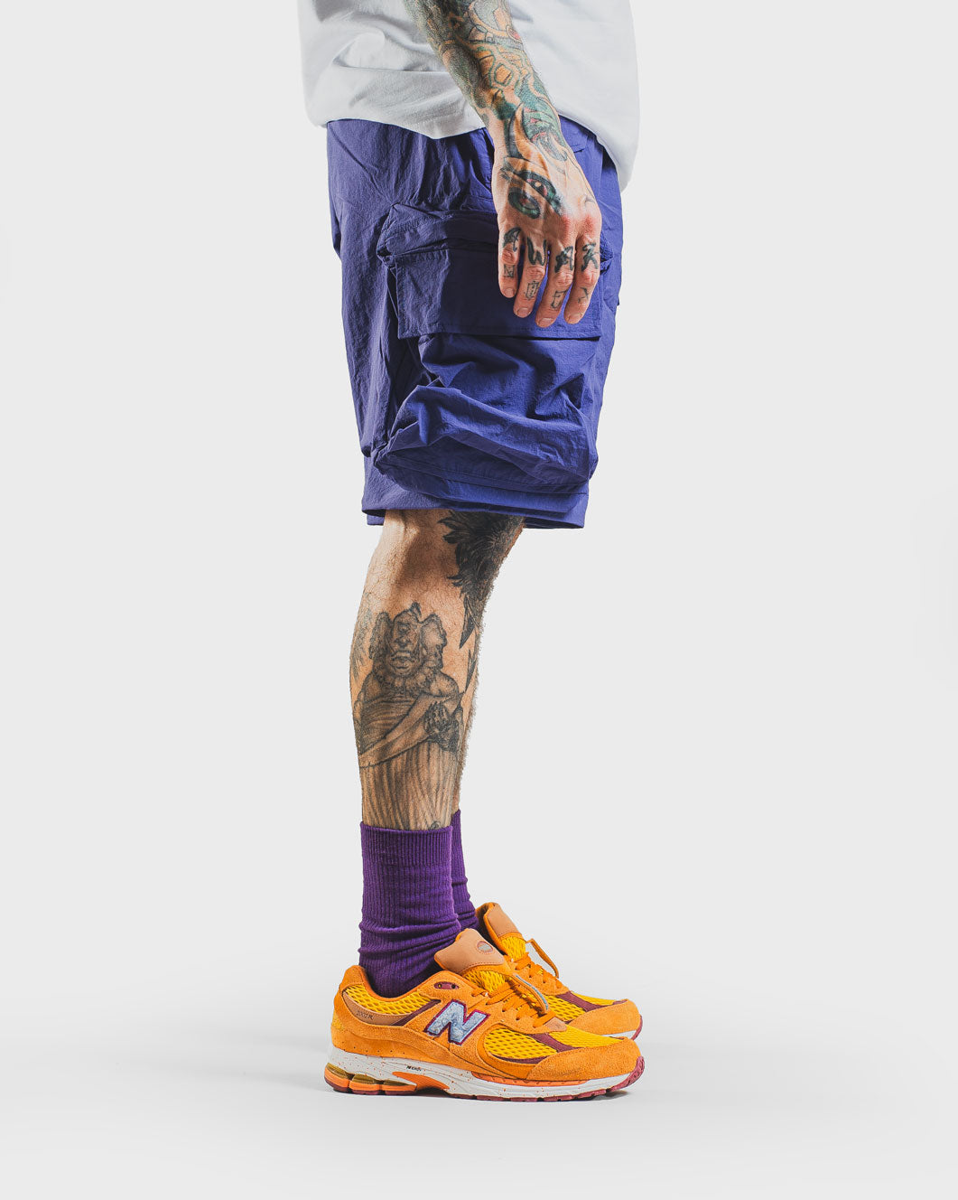 Hakobu - Quick-dry Cargo Short - Grape