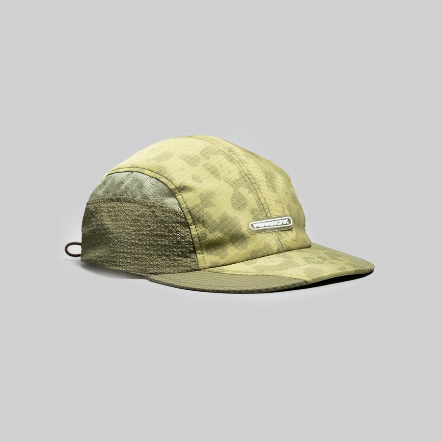 Surd - 4 Panel Contrast Cap - Khaki Camo