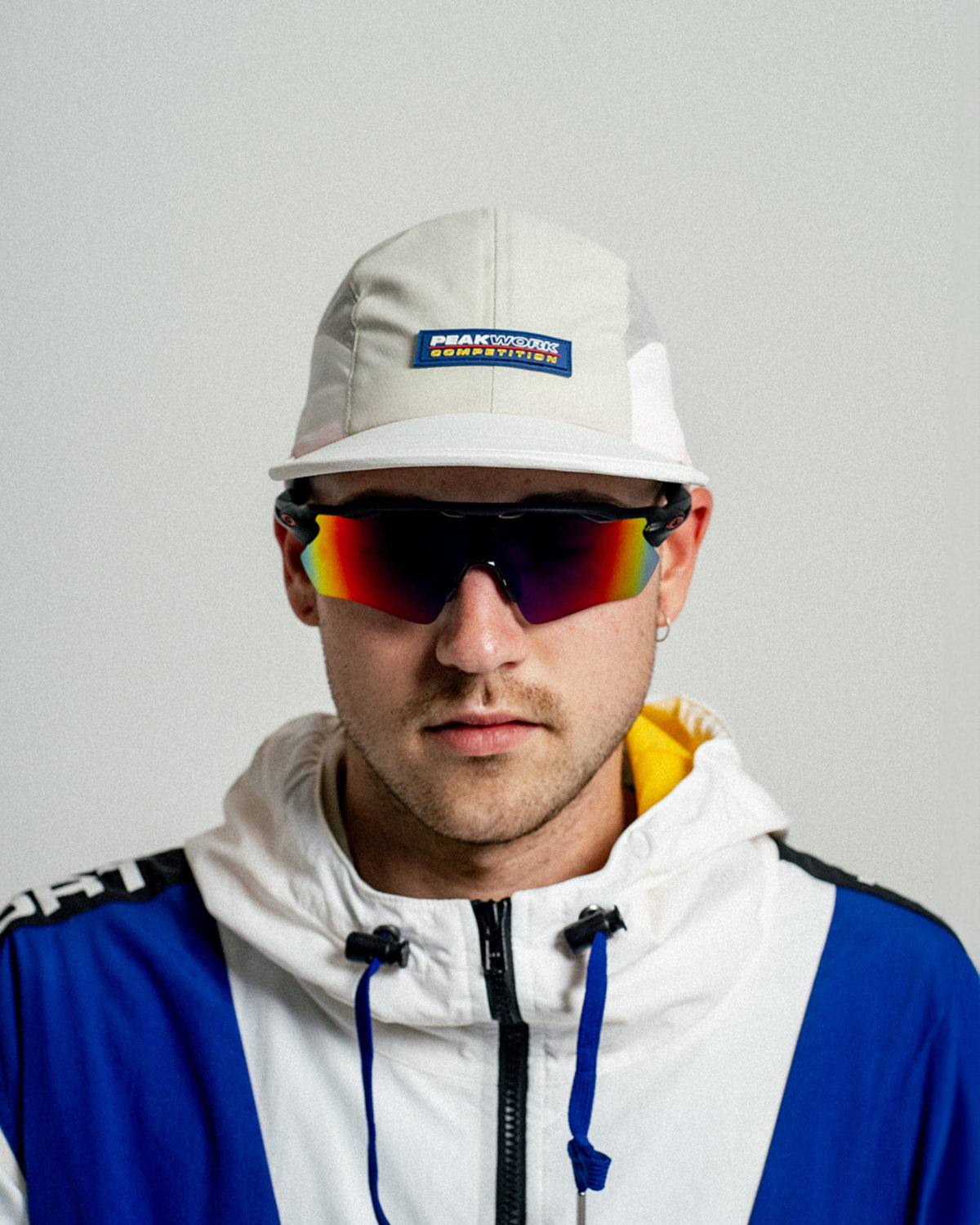 Knuckle Athletic Cap - Moon Grey / White