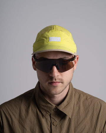 Wrench Packable Running Cap - Nuclear Yellow / Stone