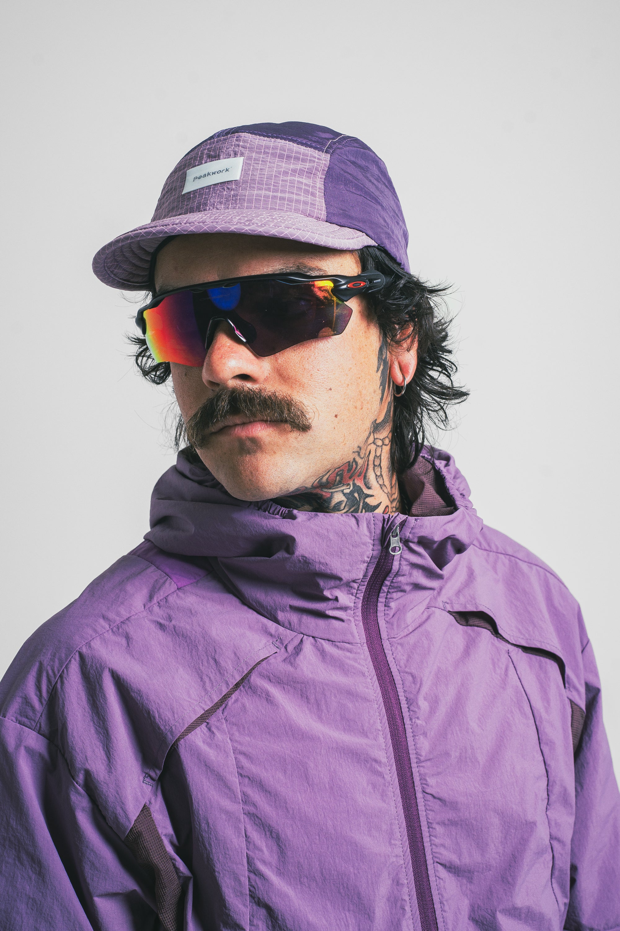 Spark - Vented Windbreaker - Plum