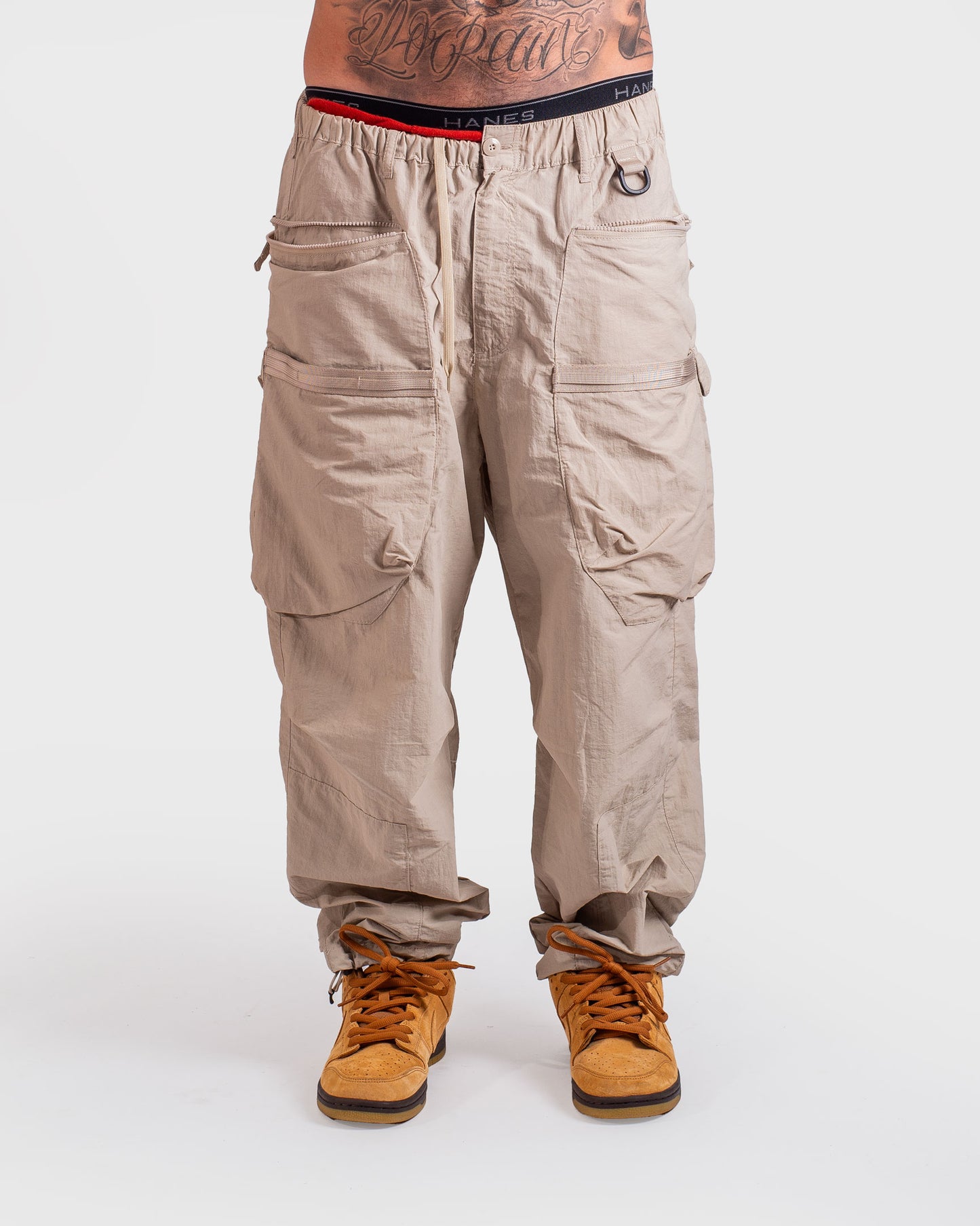 Ryokō - All Activity Multi Pocket  Pant - Ecru