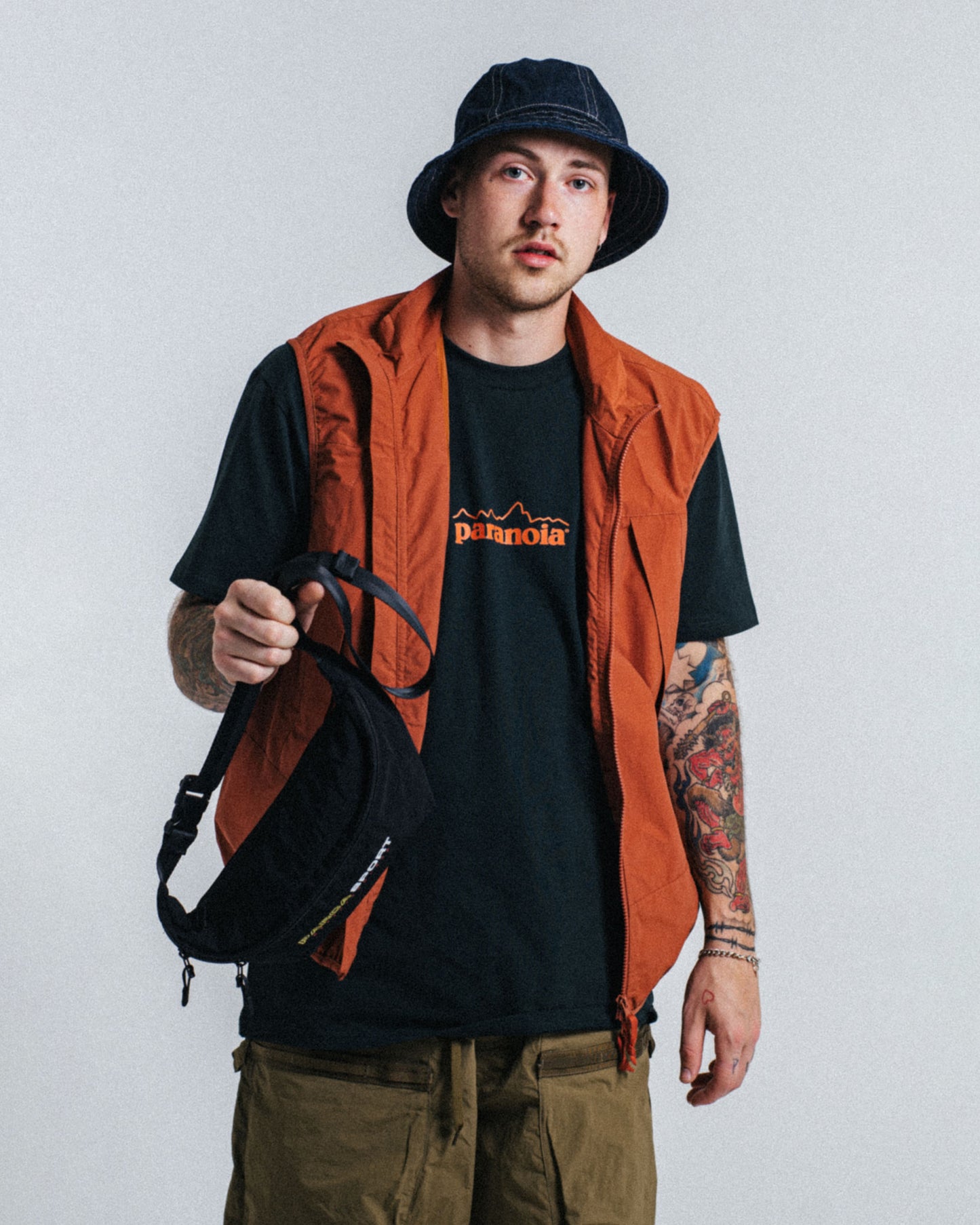 Klammer - Ripstop Stash Vest - Burnt Orange