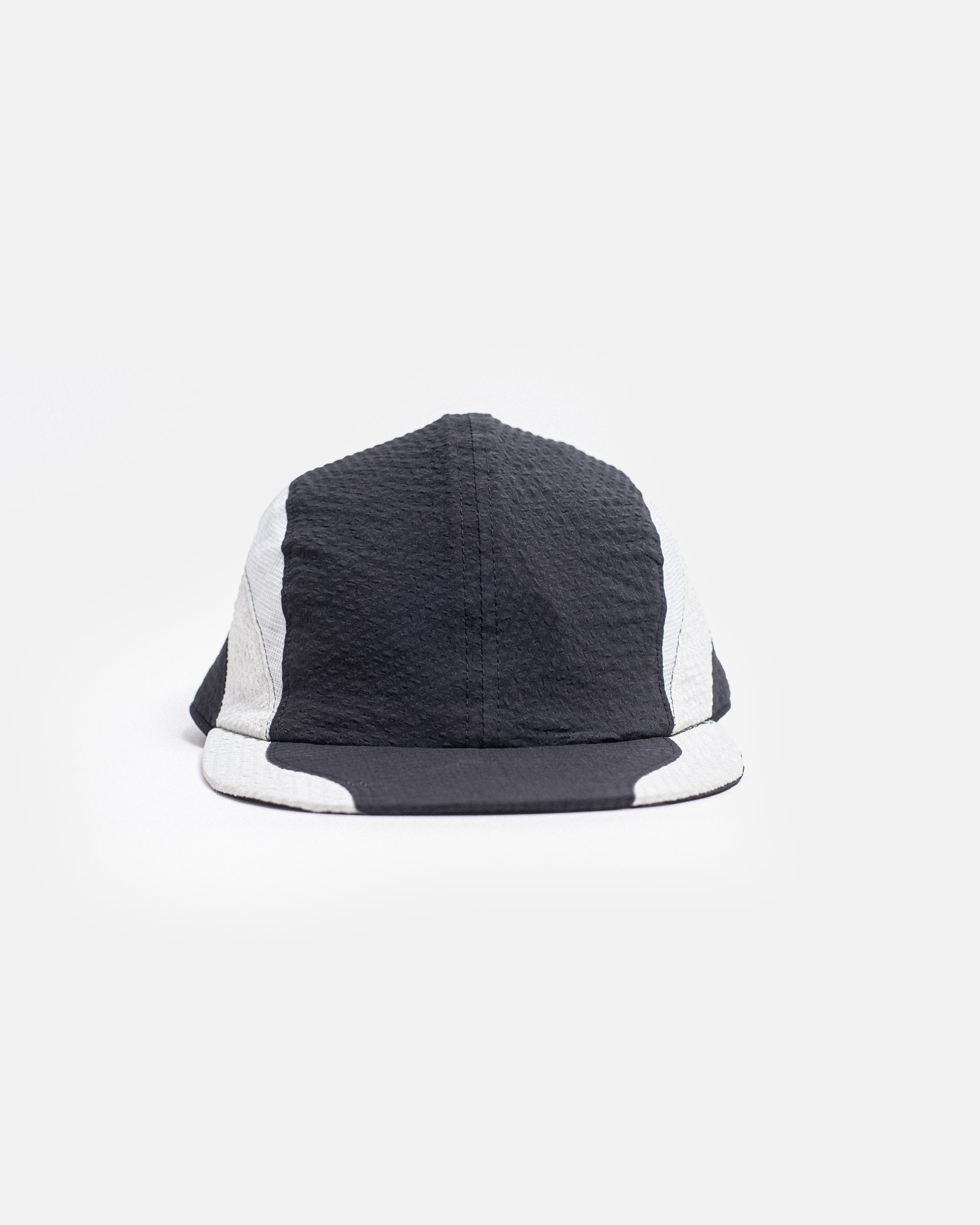 Scanner Panelled Cap  - Black / Moon Grey