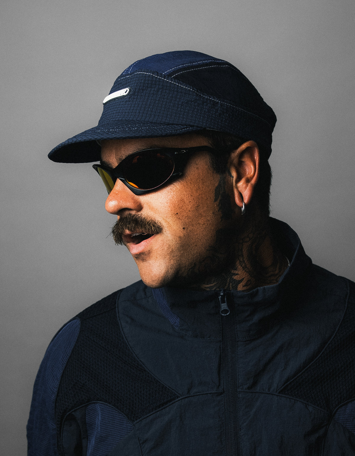 Wrench - Athletic Cap - Navy / Contrast Stitching