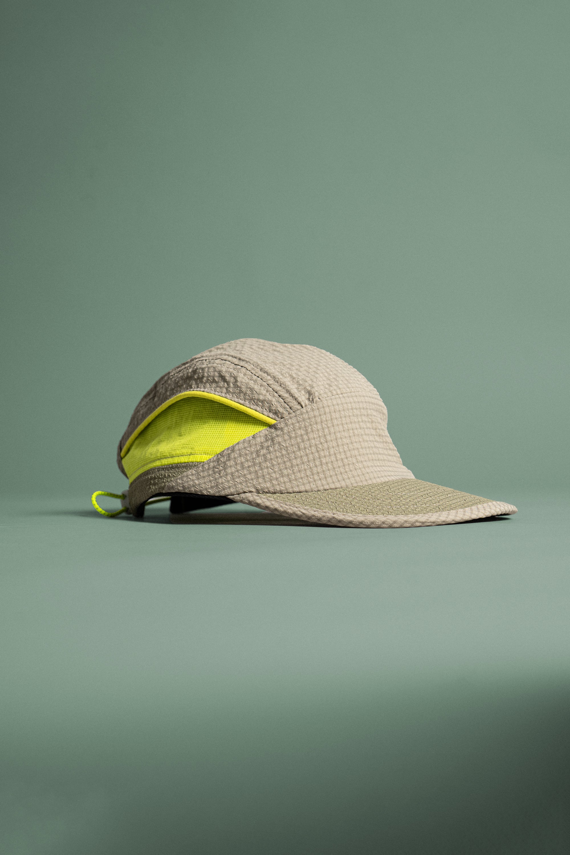 Section Athletic Cap - Stone / Fluro