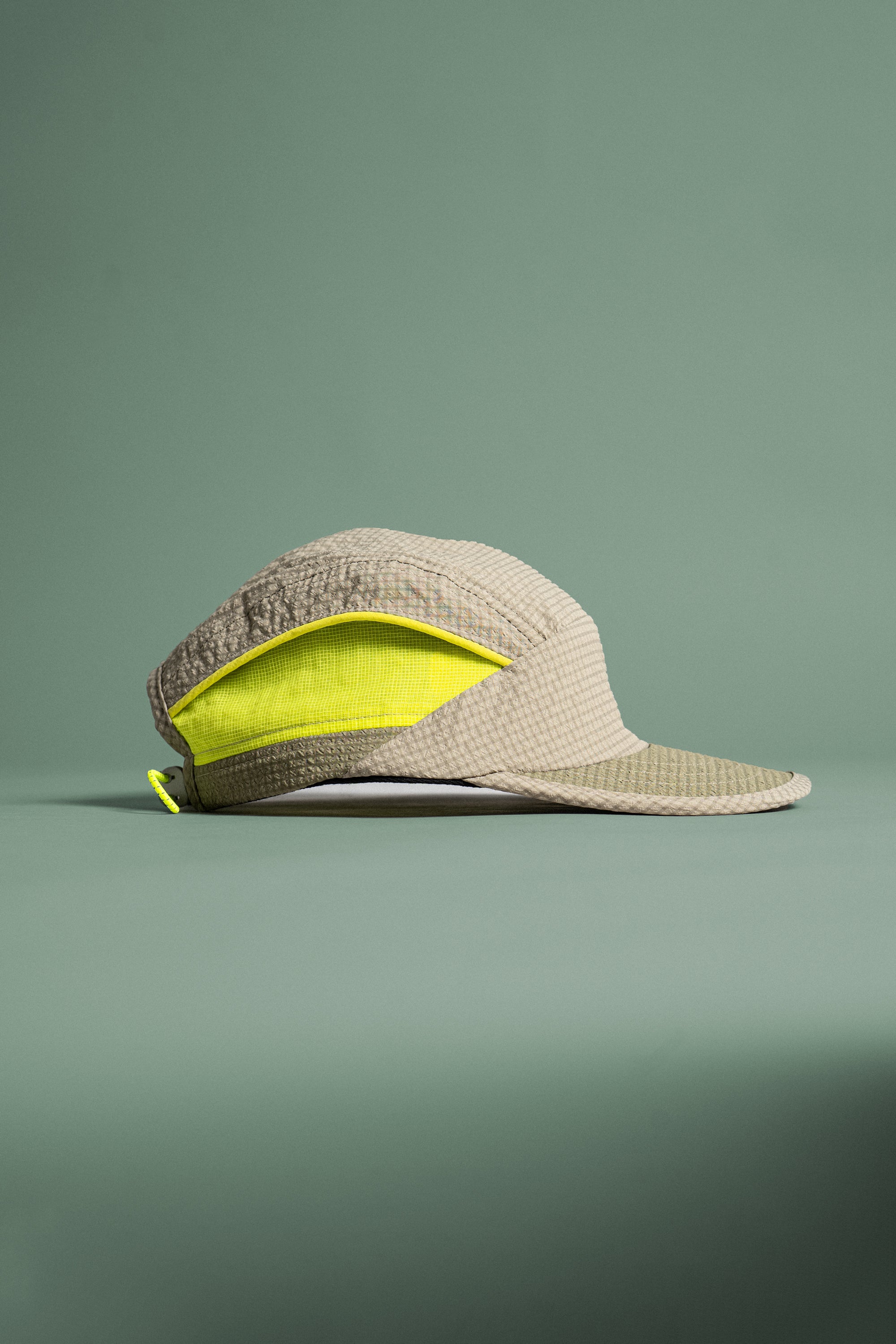 Section Athletic Cap - Stone / Fluro