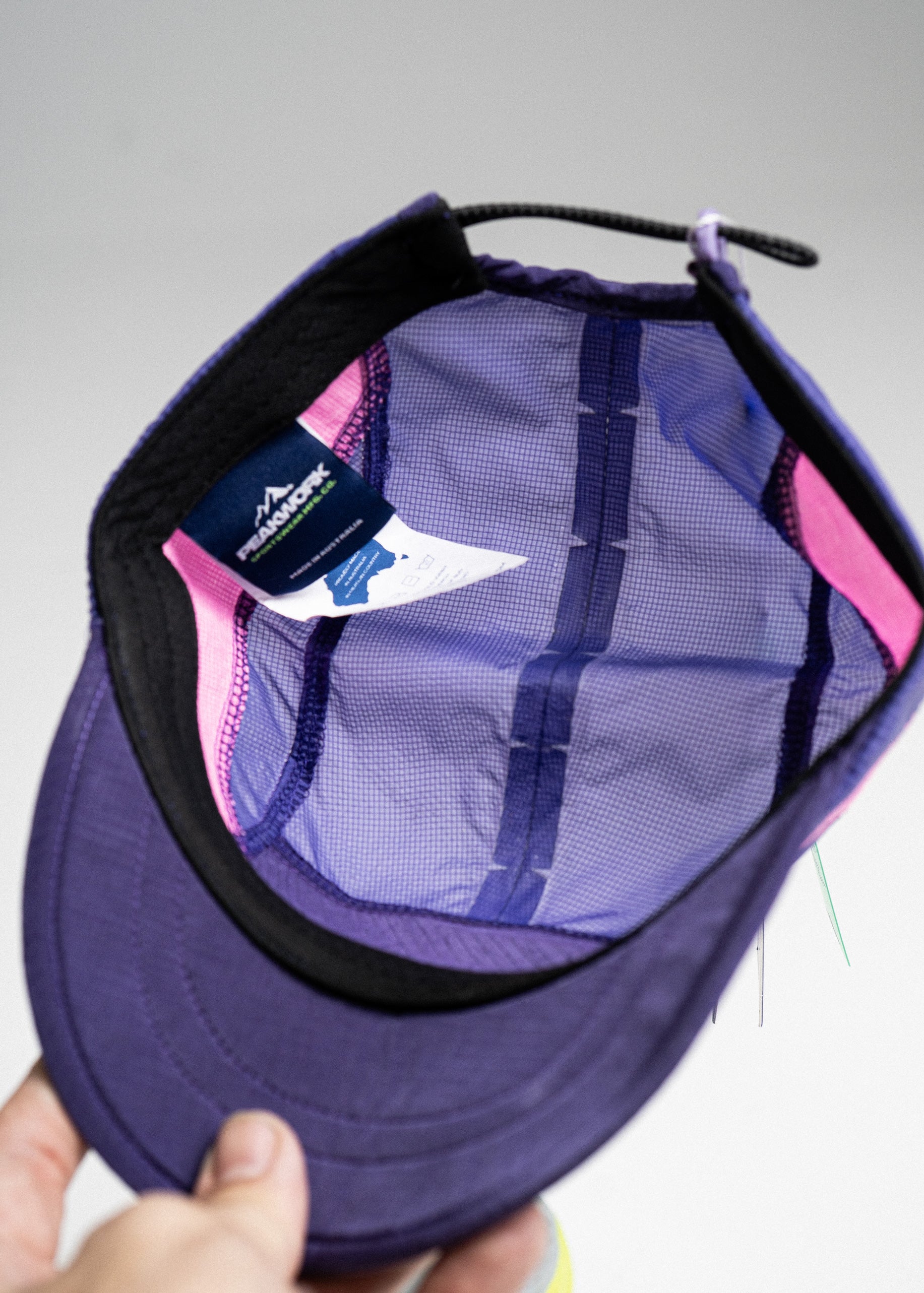 Drift - Packable Ultralight Running Cap - Purple / Pink