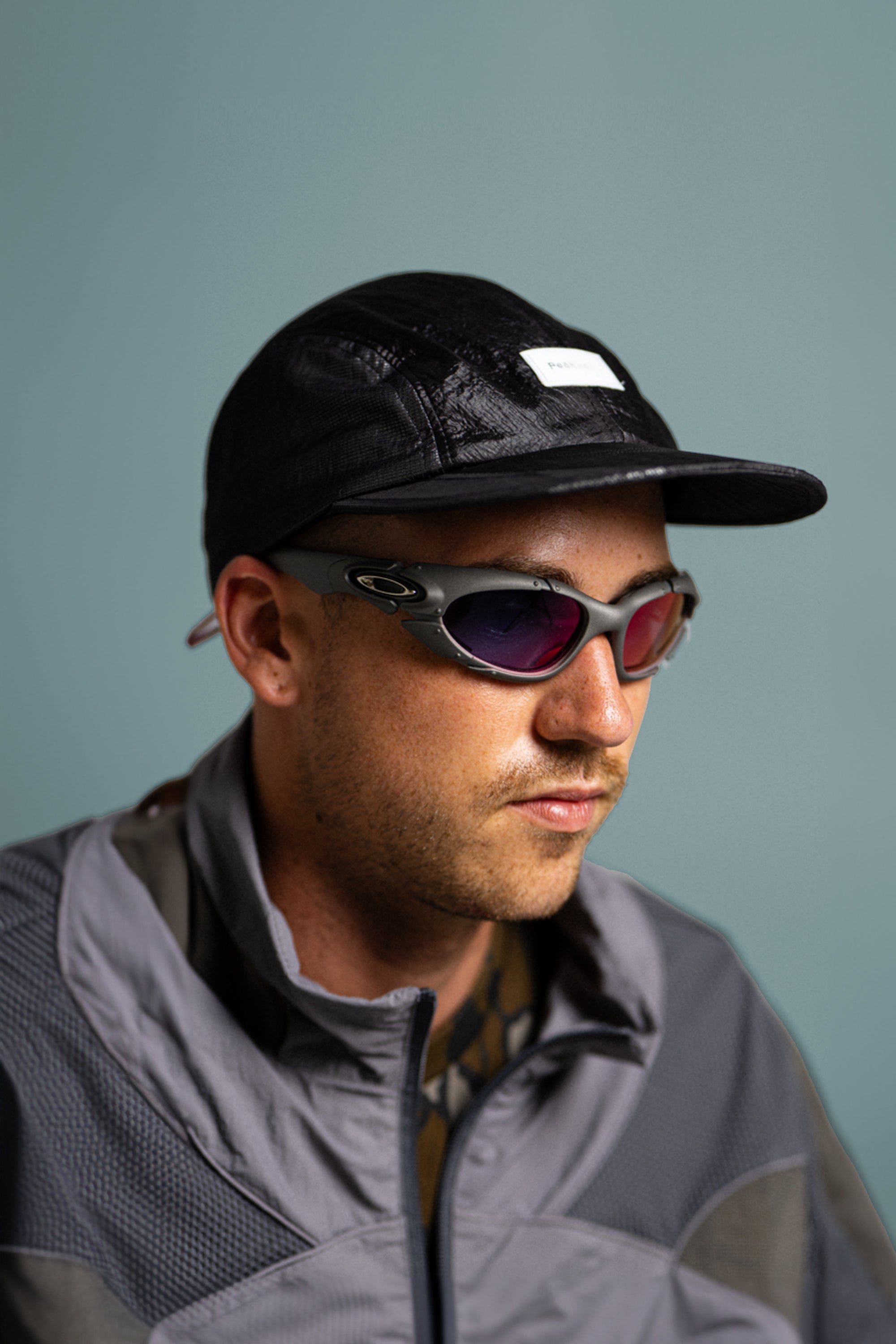 Surd - 4 Panel Contrast Cap - Black