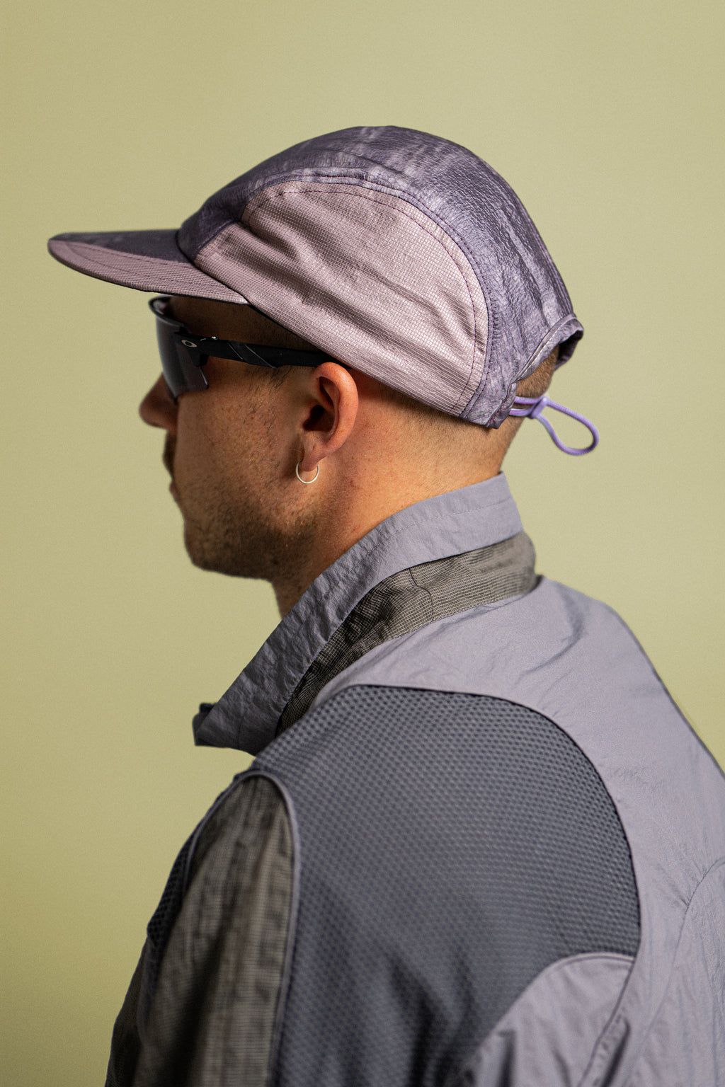 Surd - 4 Panel Contrast Cap - Lilac