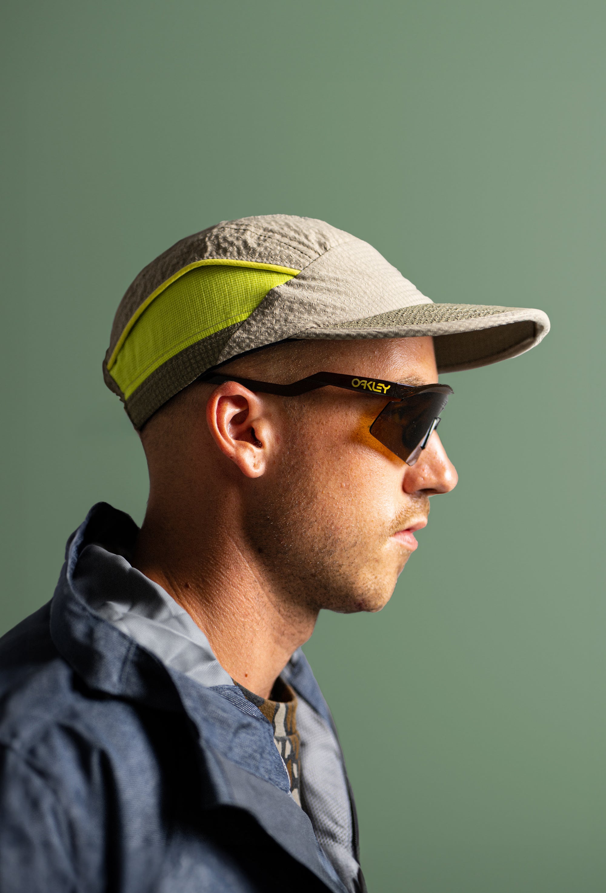 Section Athletic Cap - Stone / Fluro