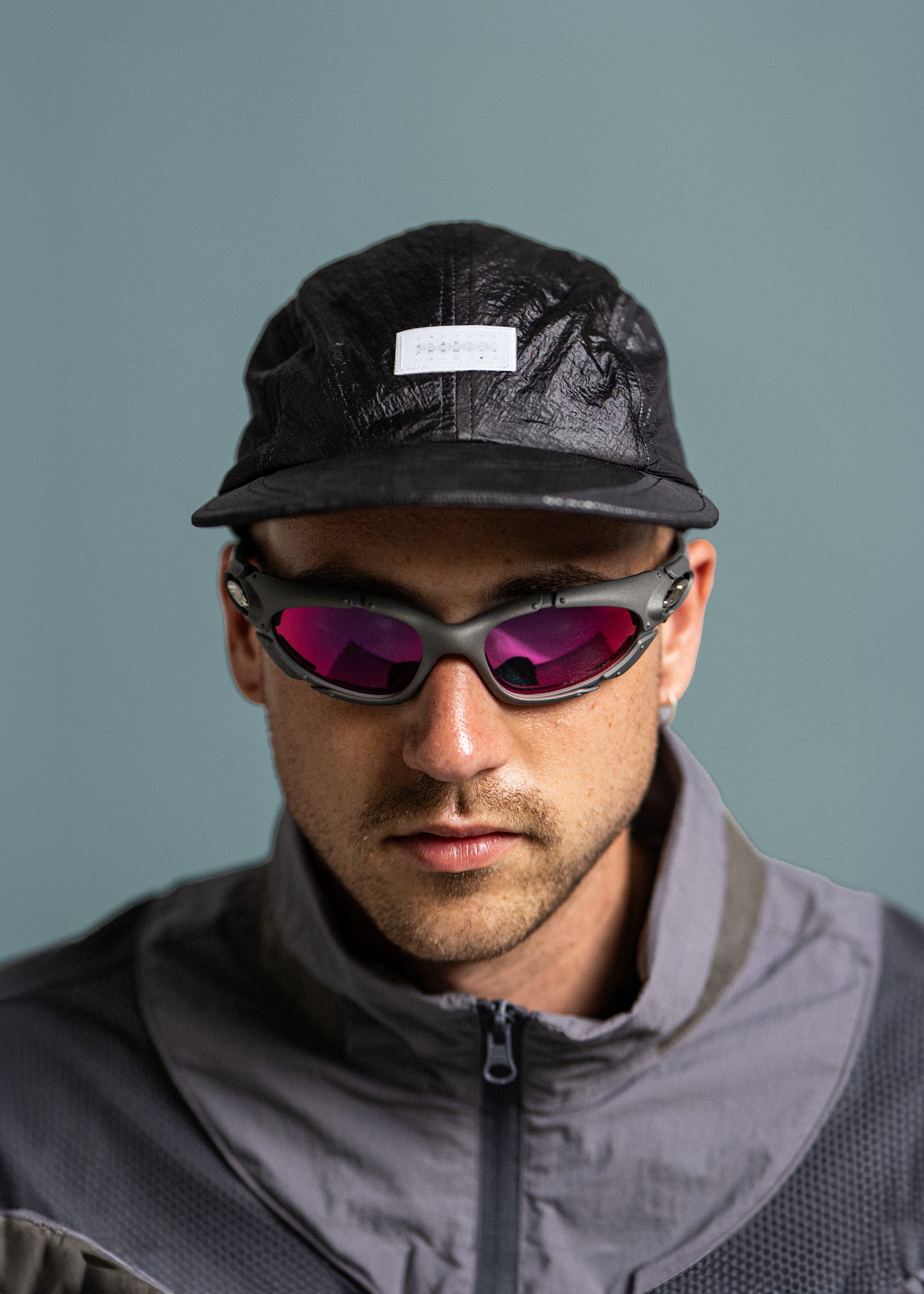 Surd - 4 Panel Contrast Cap - Black