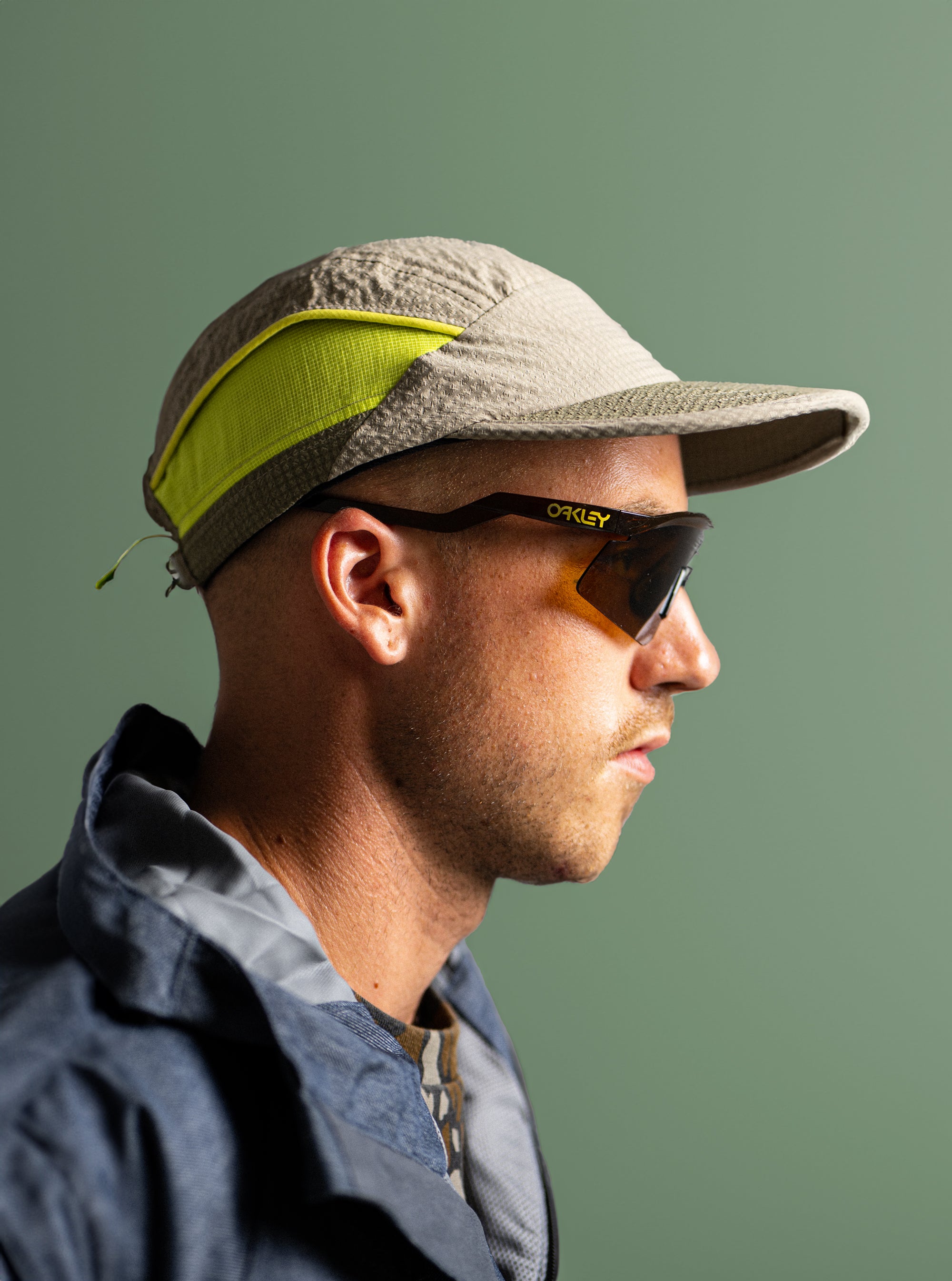 Section Athletic Cap - Stone / Fluro