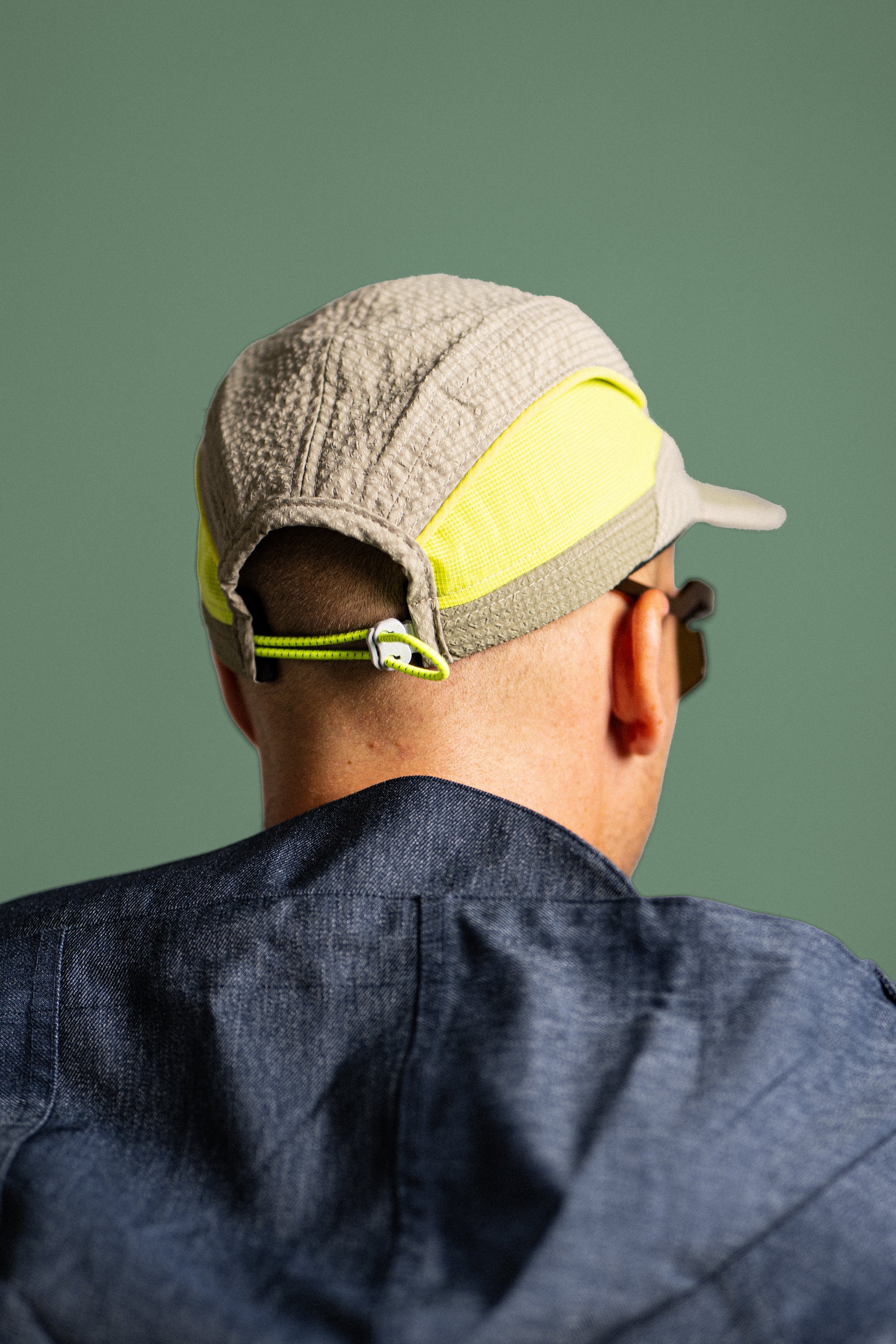 Section Athletic Cap - Stone / Fluro