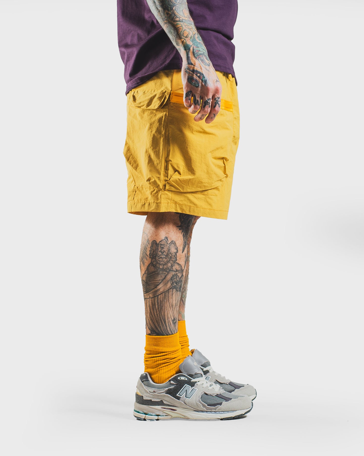 Macera - Multi Pocket Short - Yellow