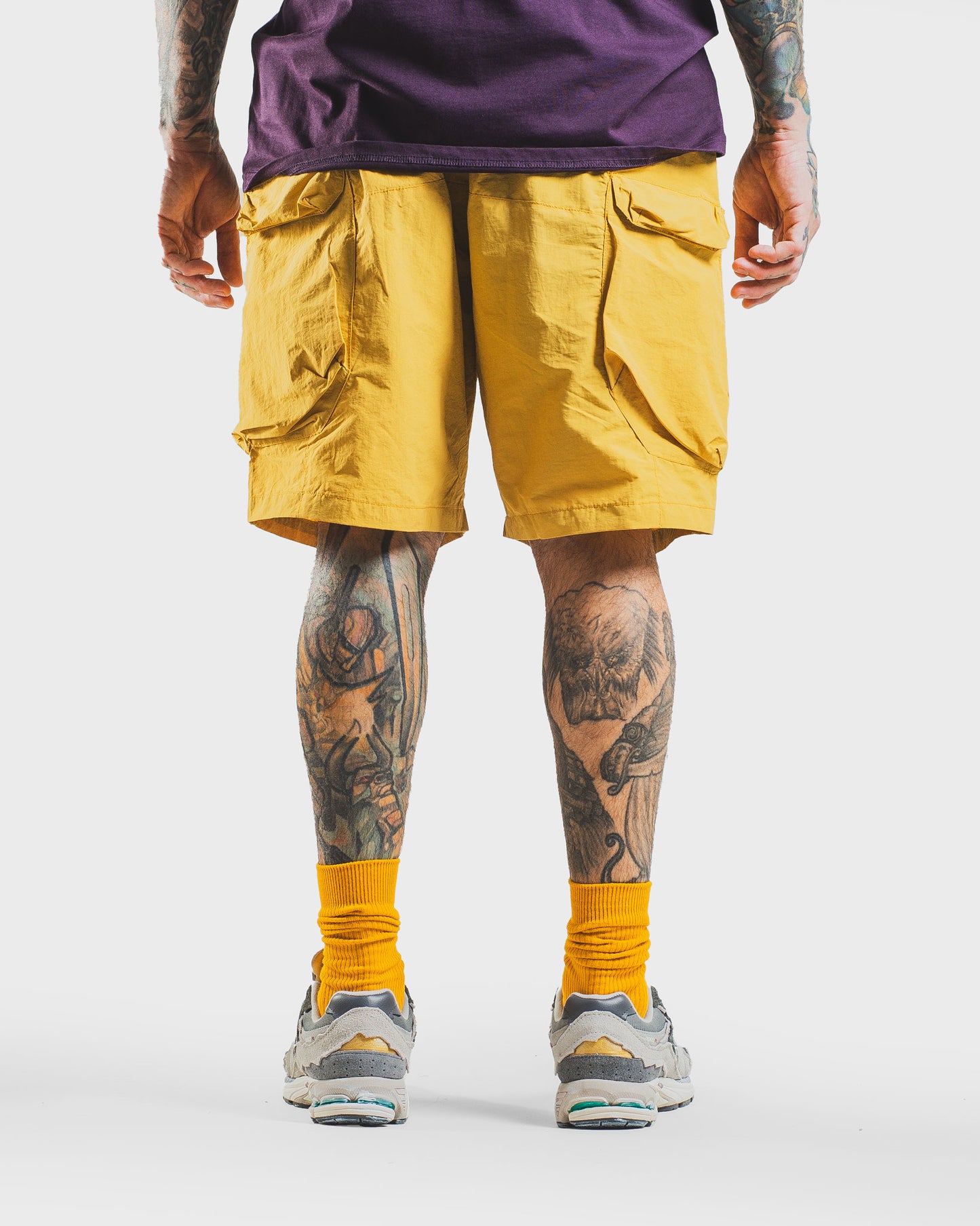 Macera - Multi Pocket Short - Yellow