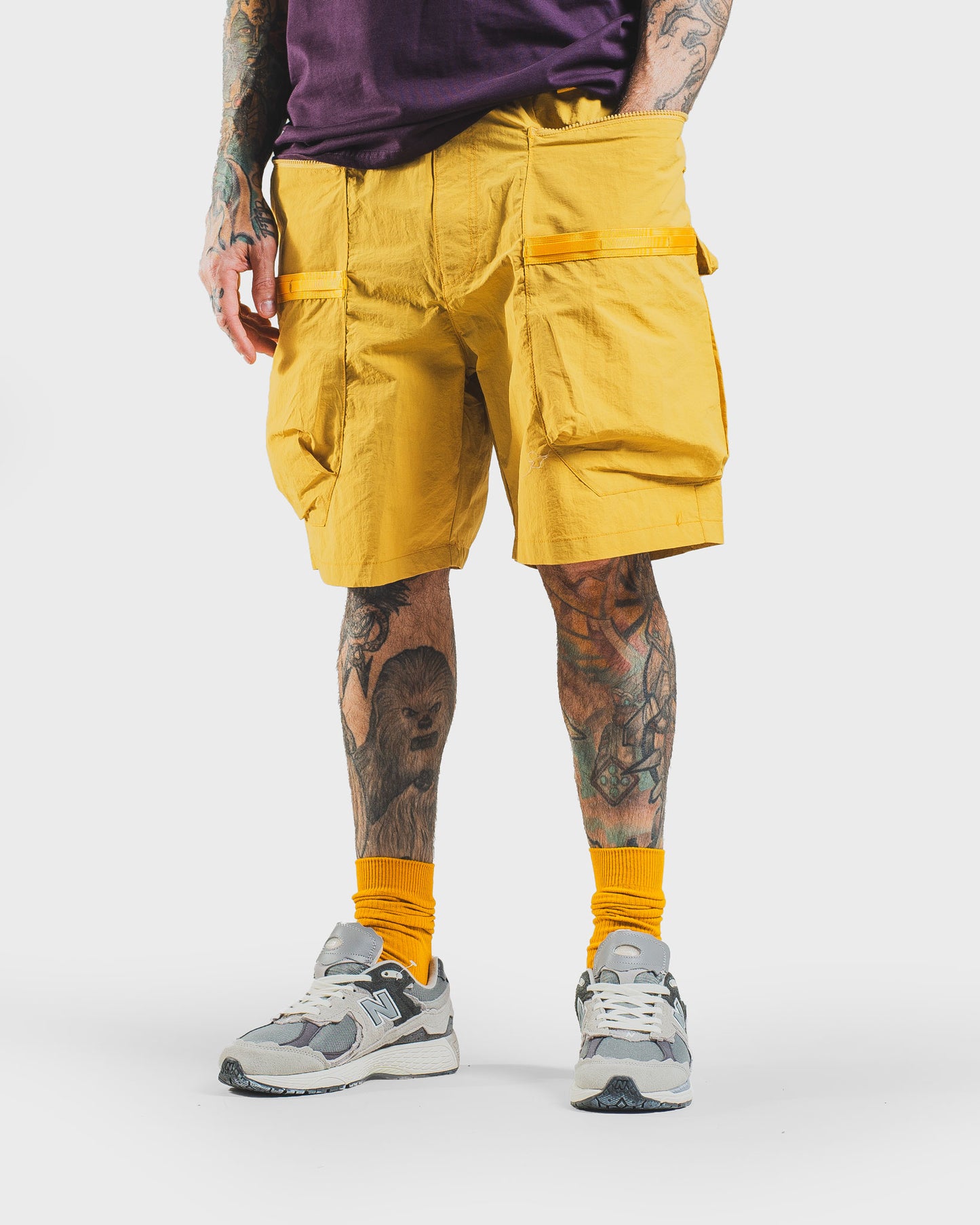 Macera - Multi Pocket Short - Yellow
