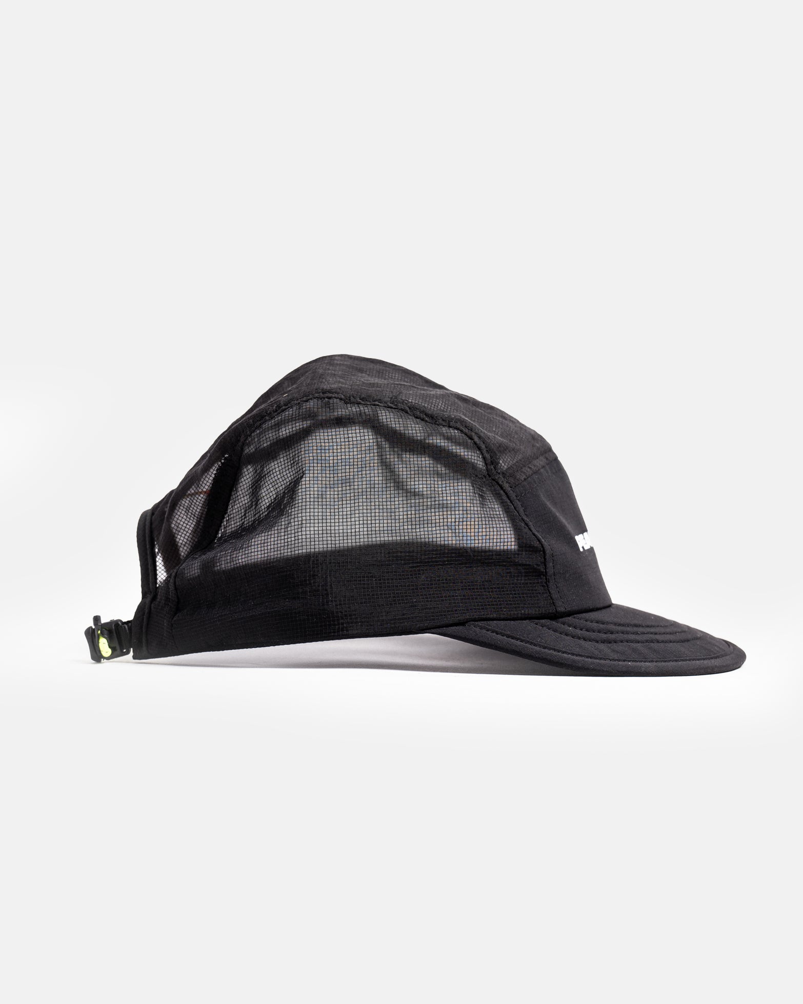 Scramble - Packable Running Cap - Black Mesh