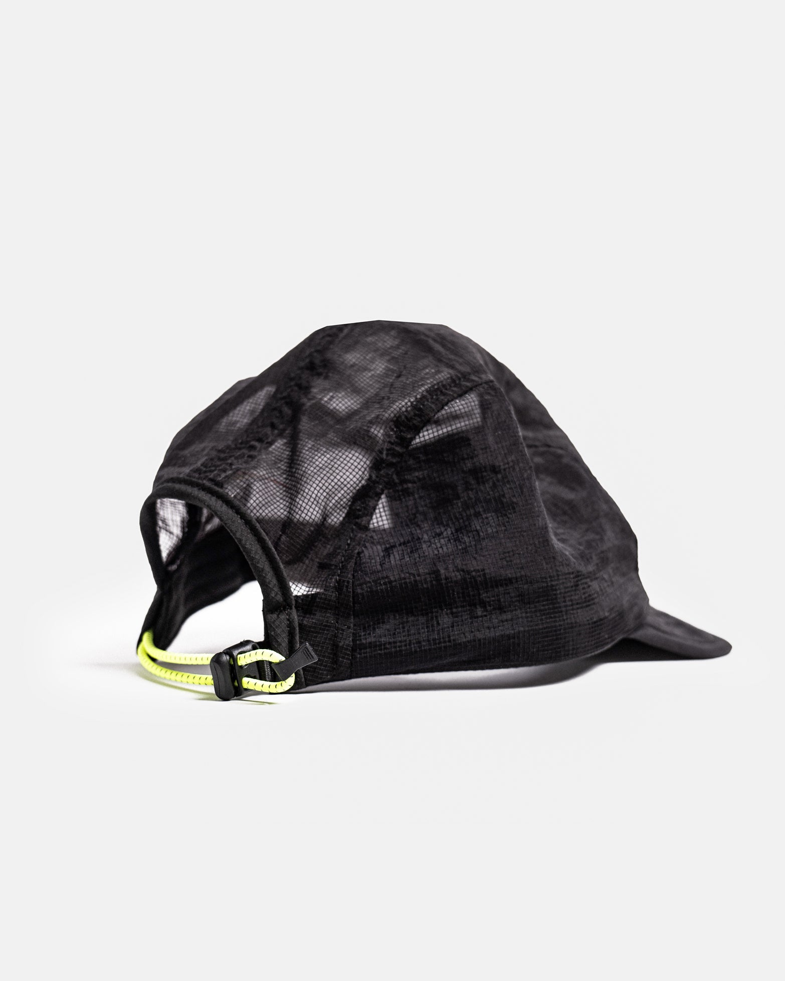 Scramble - Packable Running Cap - Black Mesh