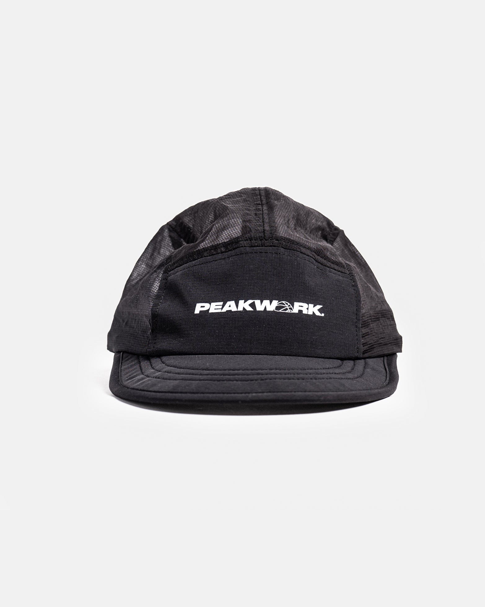 Scramble - Packable Running Cap - Black Mesh