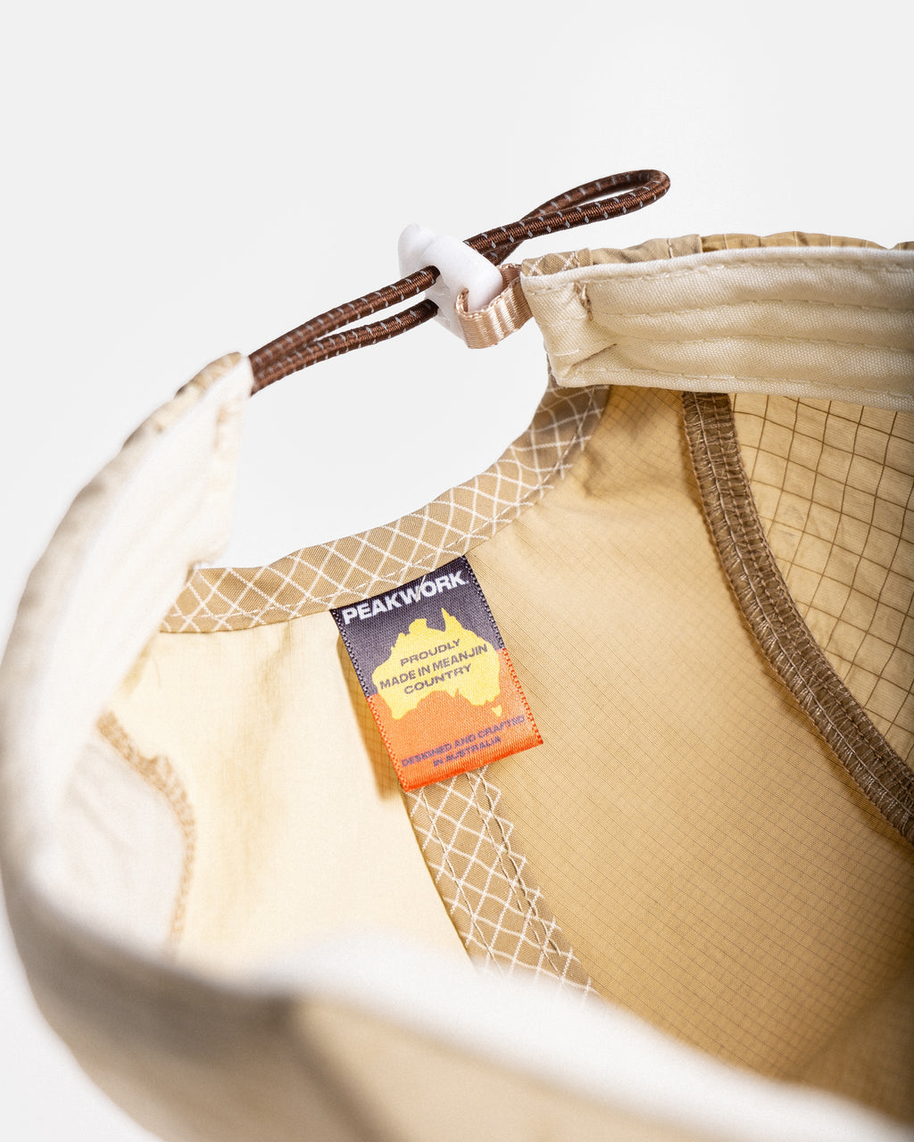 Surd - 4 Panel Contrast Cap - Khaki