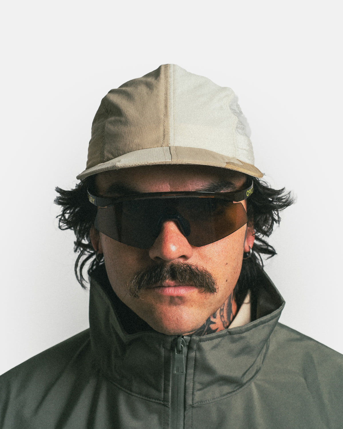 Surd - 4 Panel Contrast Cap - Khaki