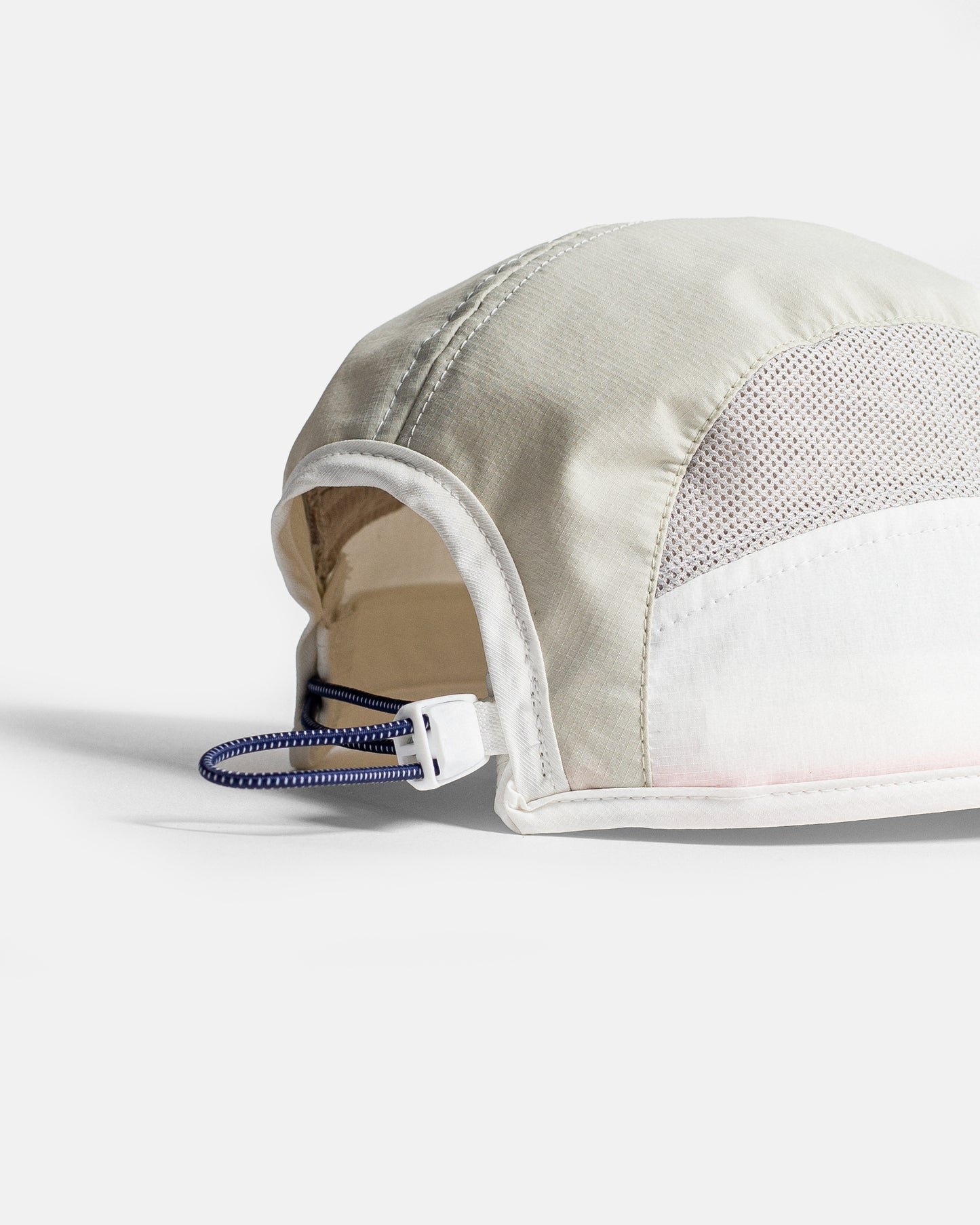 Knuckle Athletic Cap - Moon Grey / White