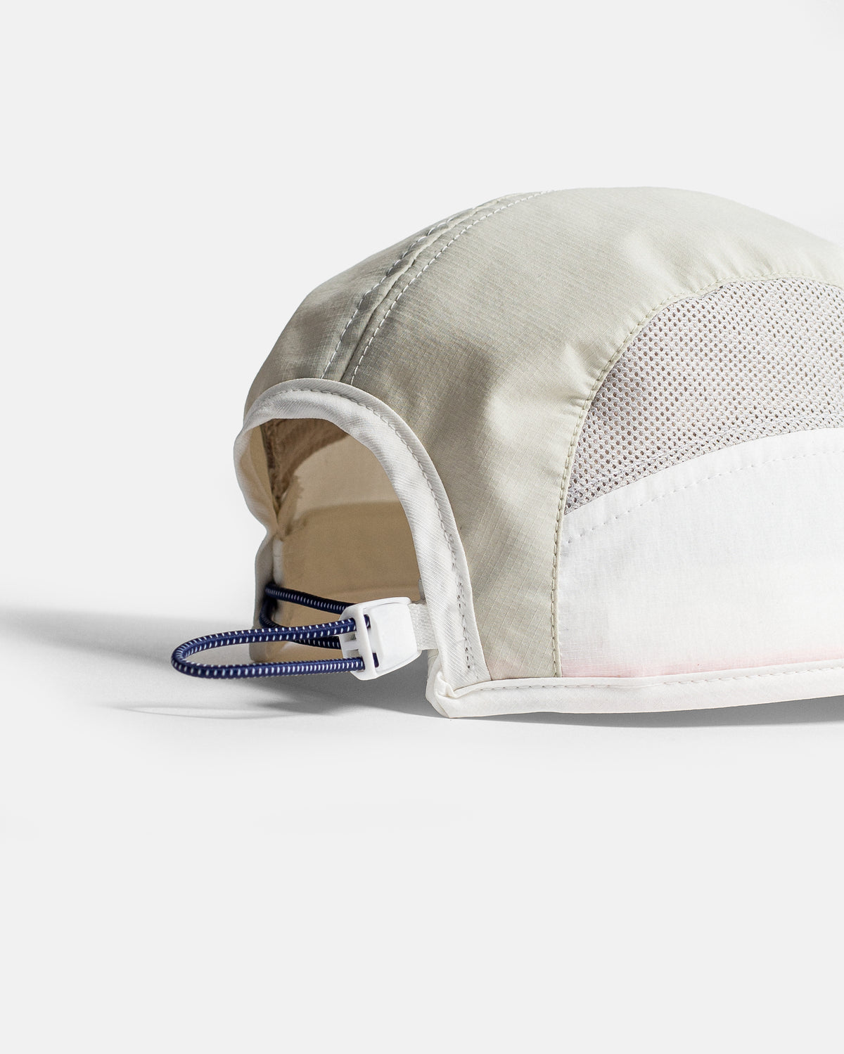 Knuckle Athletic Cap - Moon Grey / White