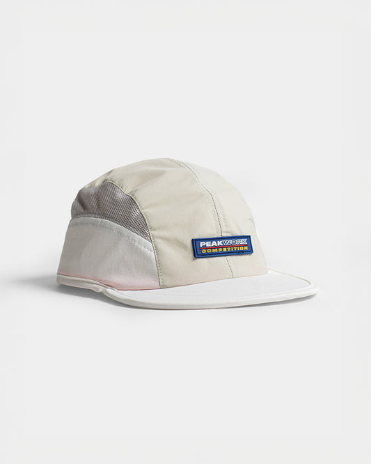 Knuckle Athletic Cap - Moon Grey / White