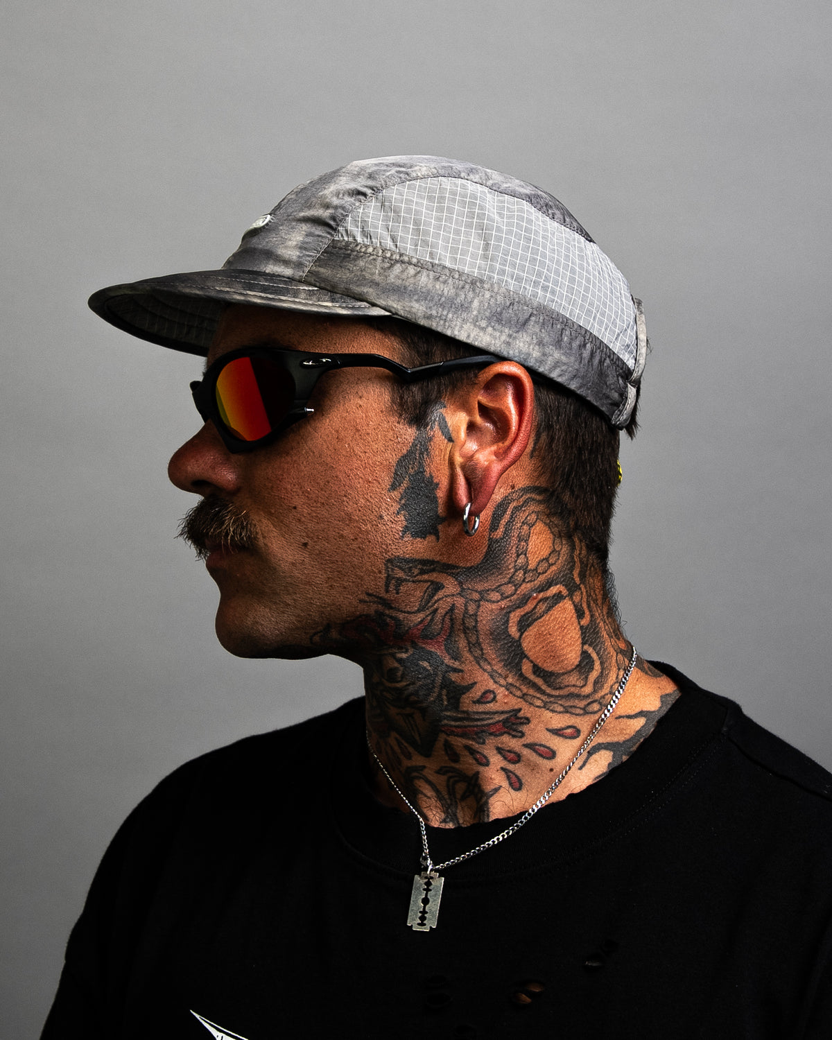 Axle - 4 Panel Contrast Cap - Moonrock