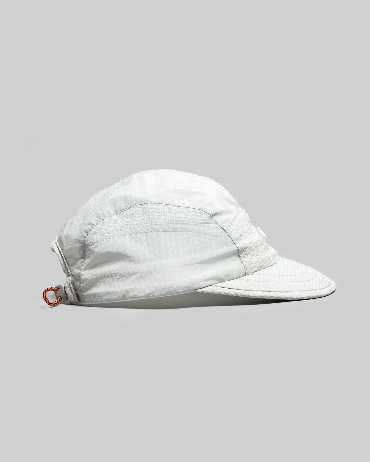Skid- Packable Running Cap - Stone White