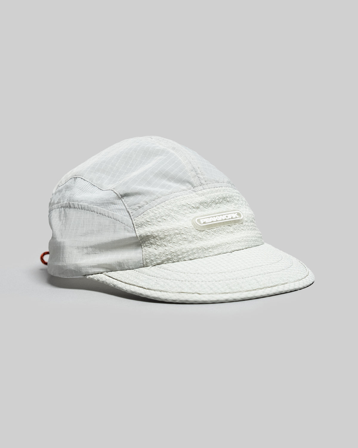 Skid- Packable Running Cap - Stone White