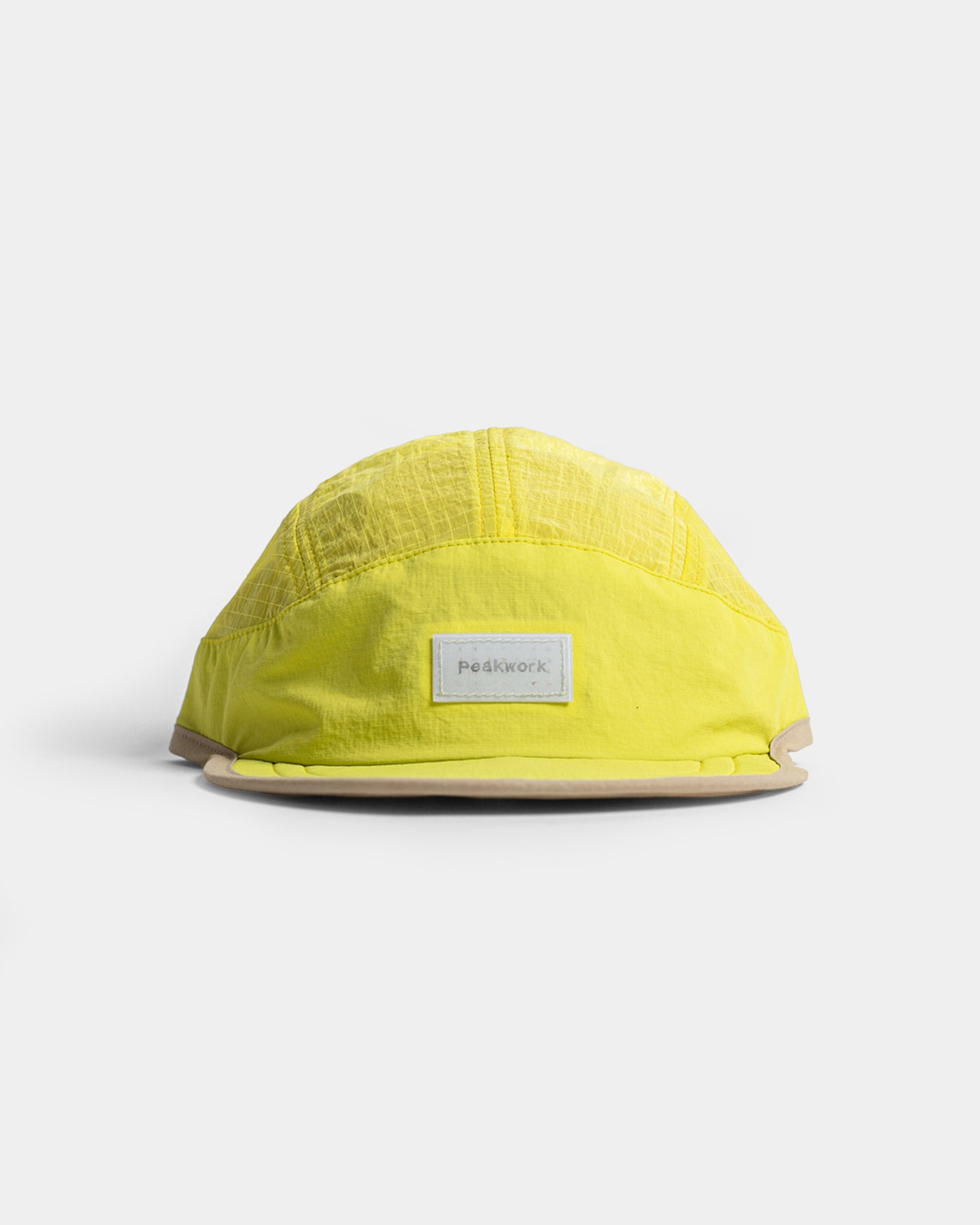 Wrench Packable Running Cap - Nuclear Yellow / Stone