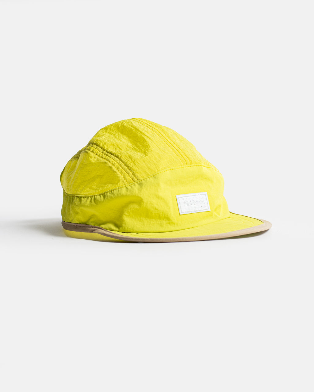 Wrench Packable Running Cap - Nuclear Yellow / Stone