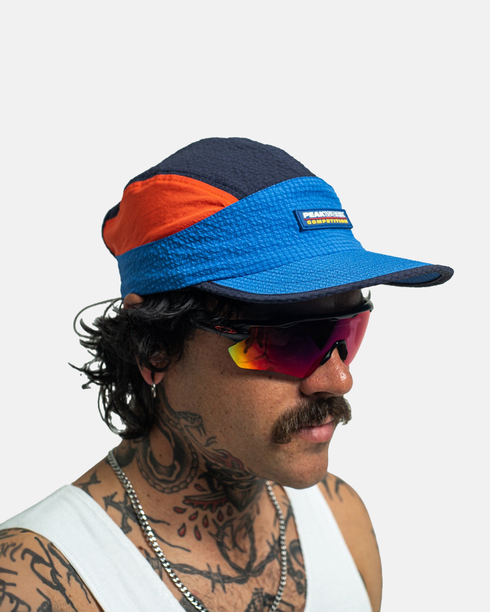 Wrench Athletic Cap - Navy / Orange