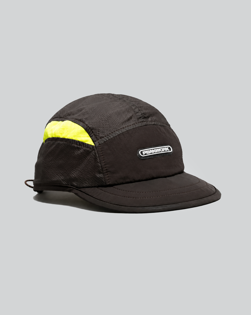 Scoot - Ultralight Running Cap - Brown / Strike Green