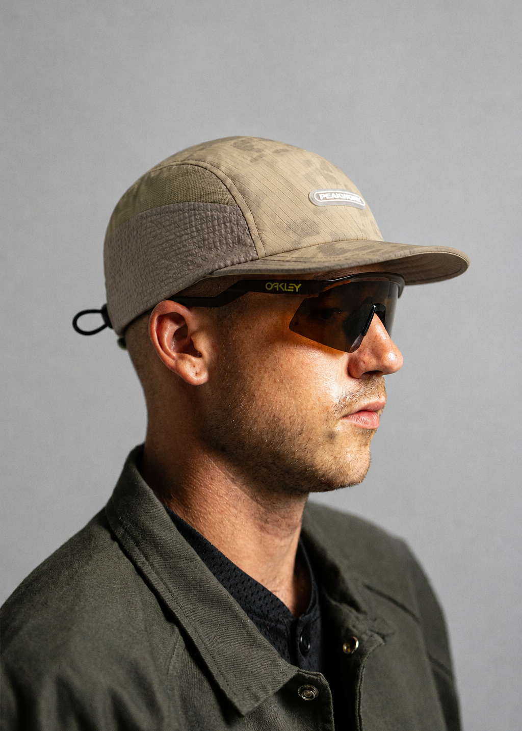 Surd - 4 Panel Contrast Cap - Khaki Camo