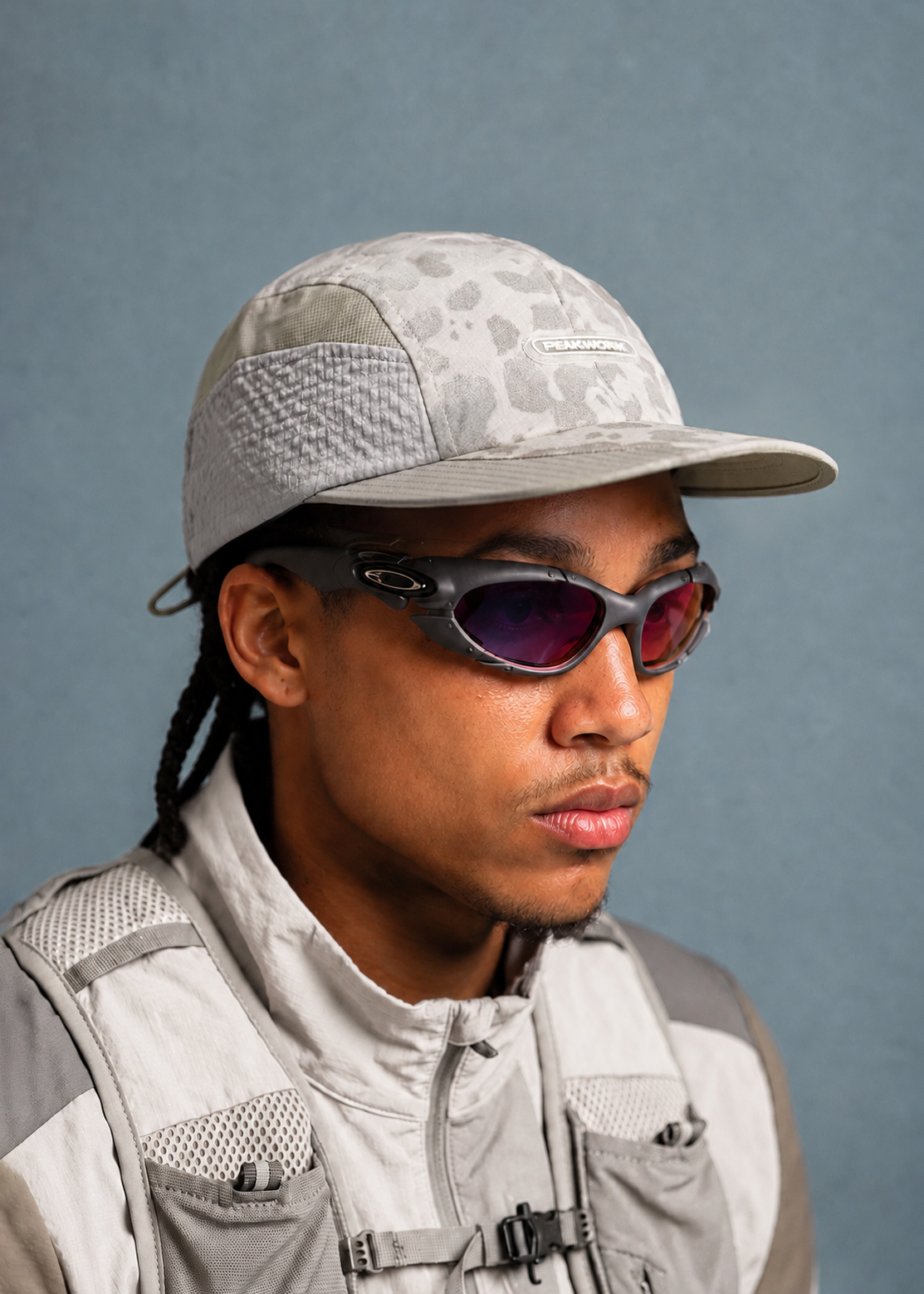 Surd - 4 Panel Contrast Cap - Stone  Camo