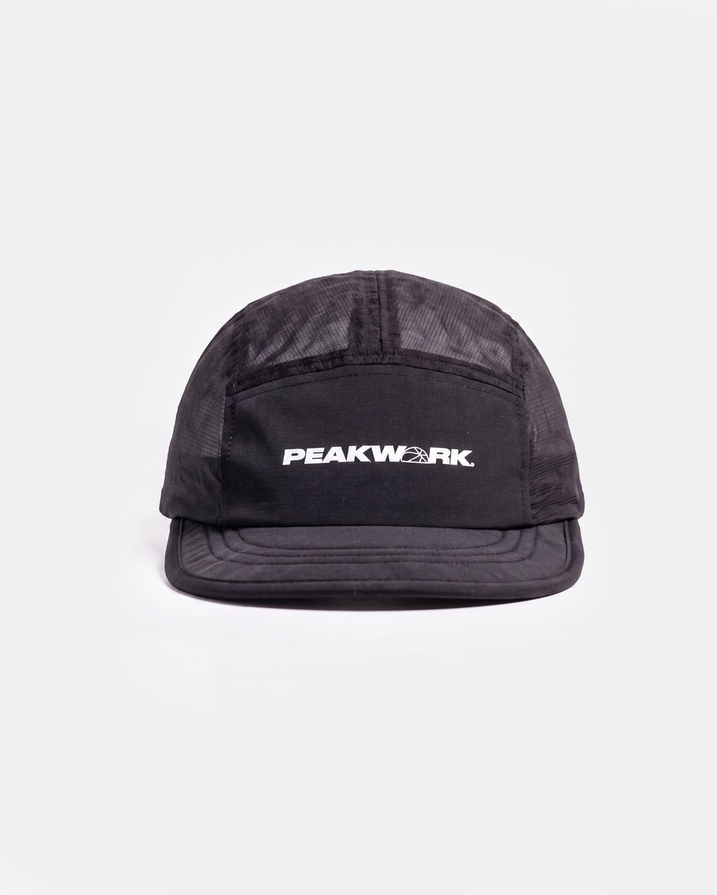 Scramble - Packable Running Cap - Black Mesh