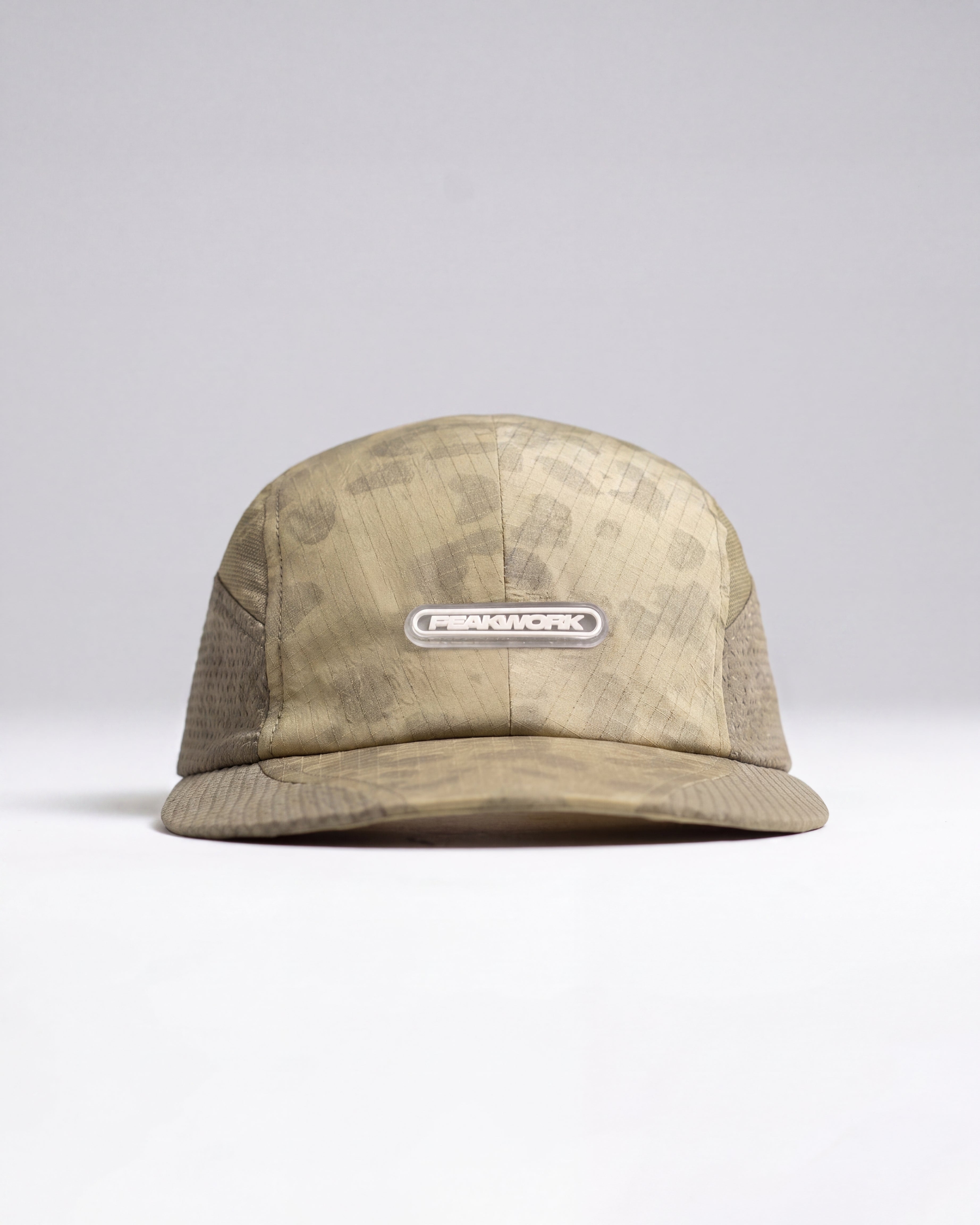 Surd - 4 Panel Contrast Cap - Khaki Camo