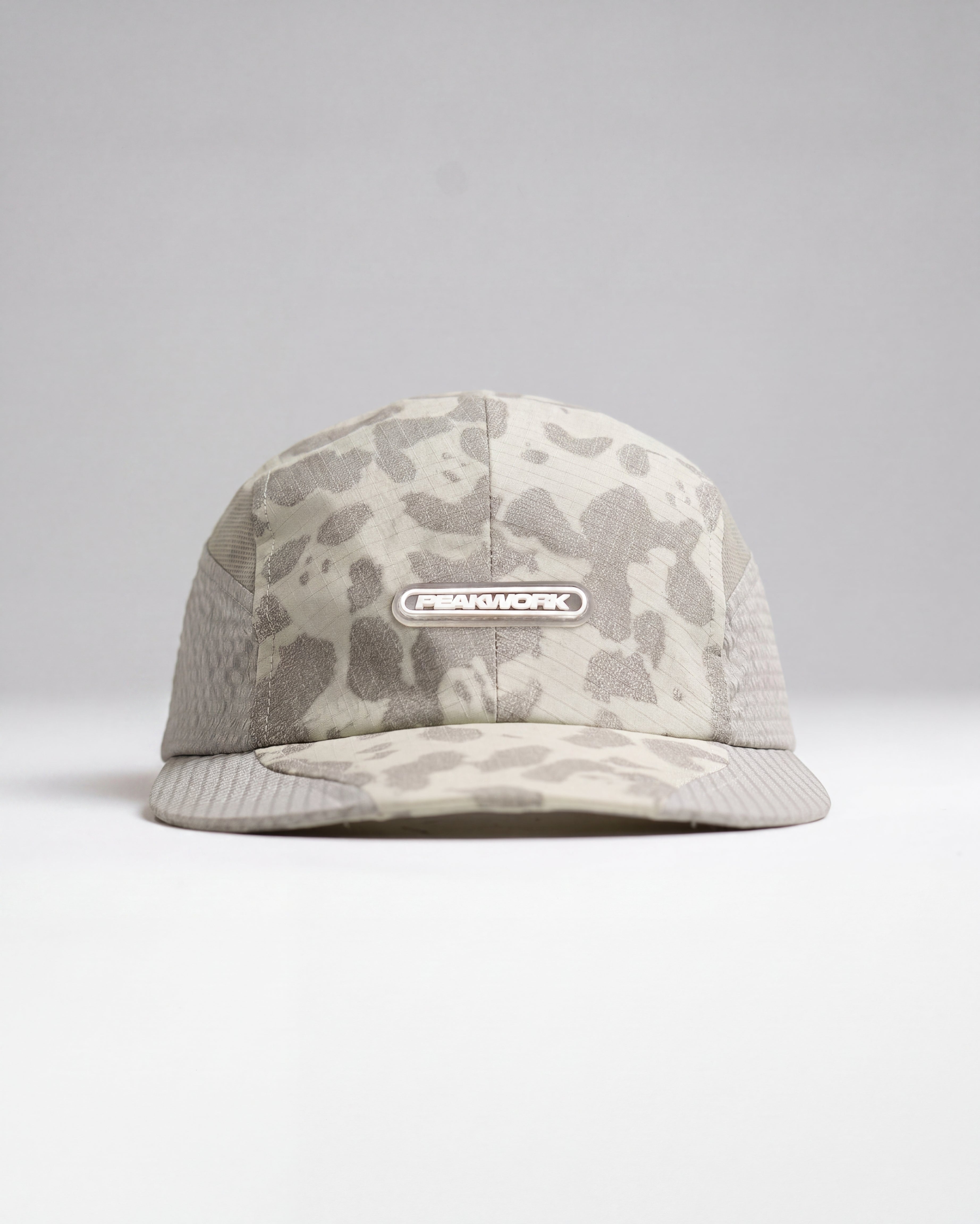 Surd - 4 Panel Contrast Cap - Stone  Camo