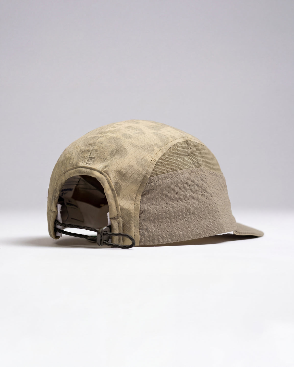 Surd - 4 Panel Contrast Cap - Khaki Camo