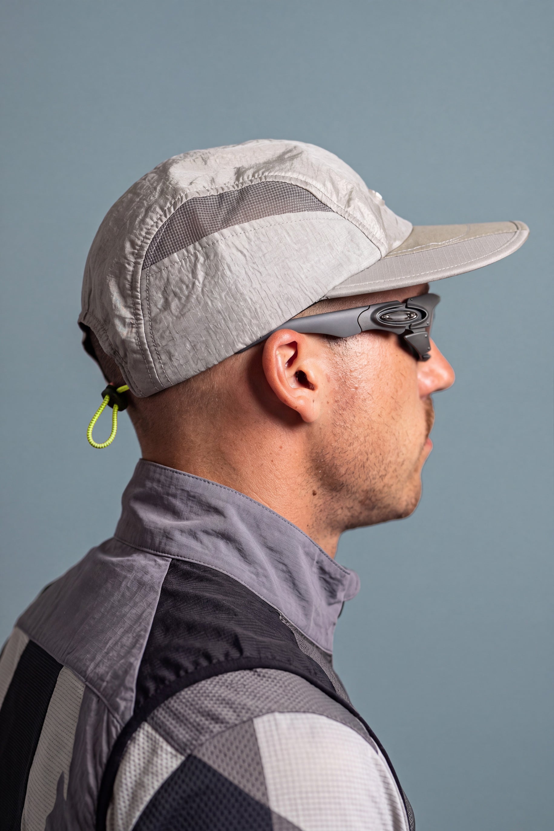 Surd - 4 Panel Contrast Cap - Moon Grey